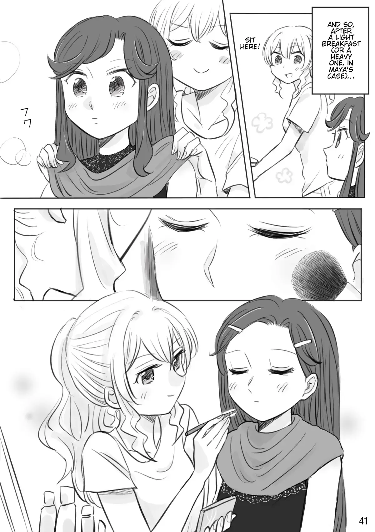 Maya and Claudine (MayaKuro) Short Comics Compilation Chapter 41 page 3 - 