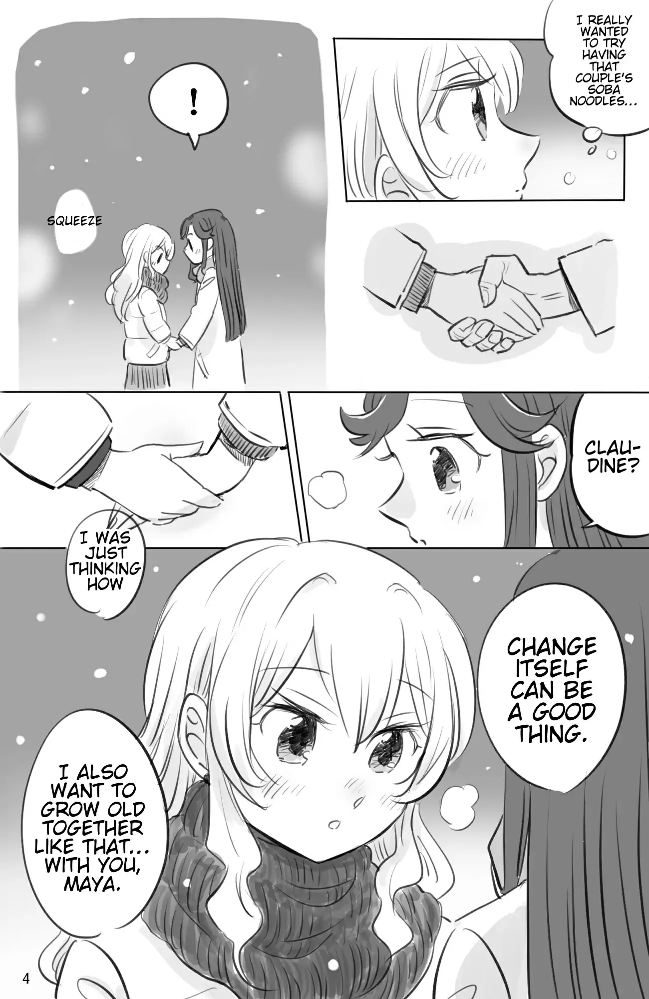 Maya and Claudine (MayaKuro) Short Comics Compilation Chapter 43 page 4 - 