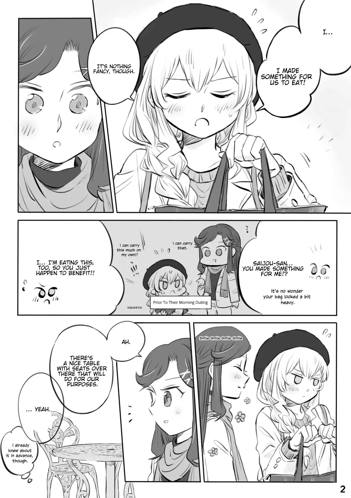 Maya and Claudine (MayaKuro) Short Comics Compilation Chapter 44 page 3 - 