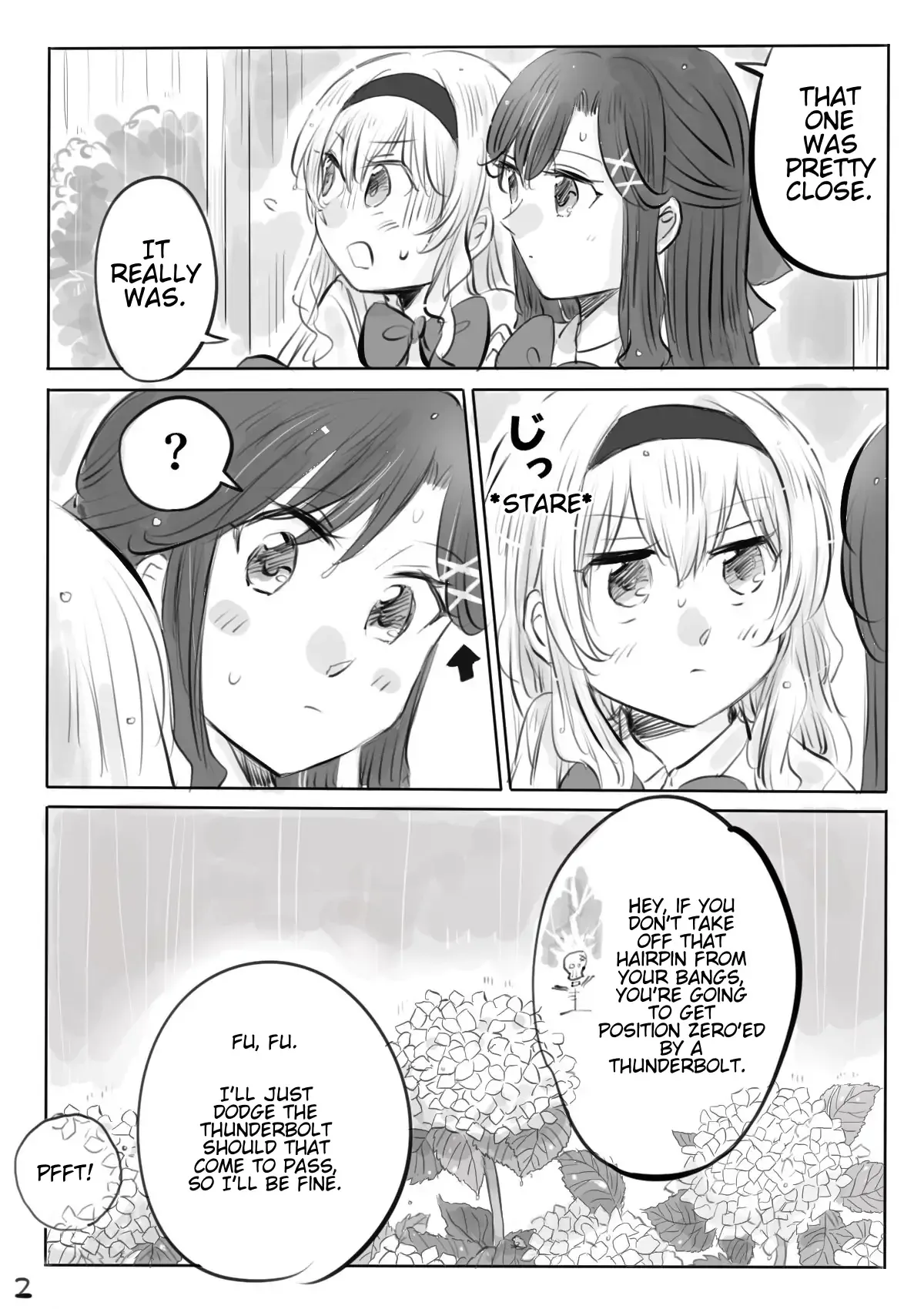 Maya and Claudine (MayaKuro) Short Comics Compilation Chapter 46 page 2 - 