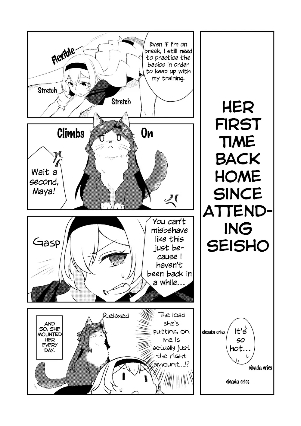 Maya and Claudine (MayaKuro) Short Comics Compilation Chapter 47 page 10 - 