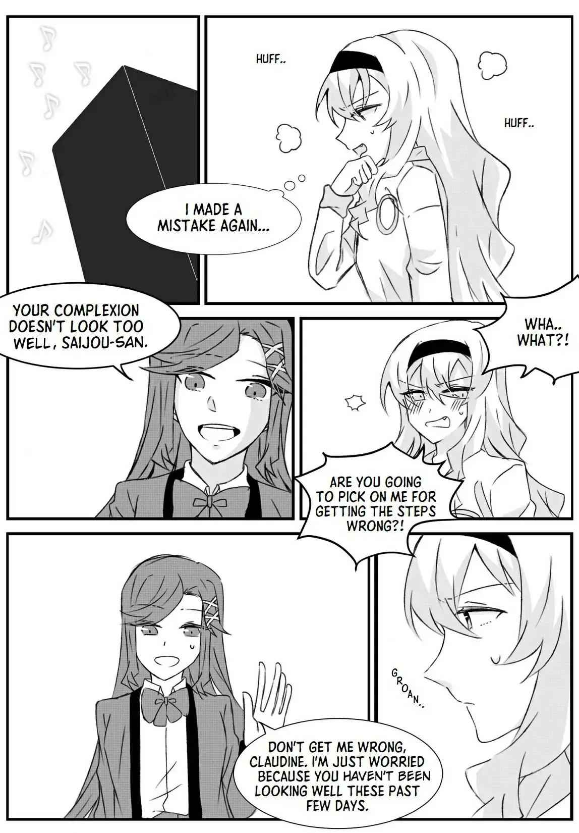 Maya and Claudine (MayaKuro) Short Comics Compilation Chapter 52 page 3 - 