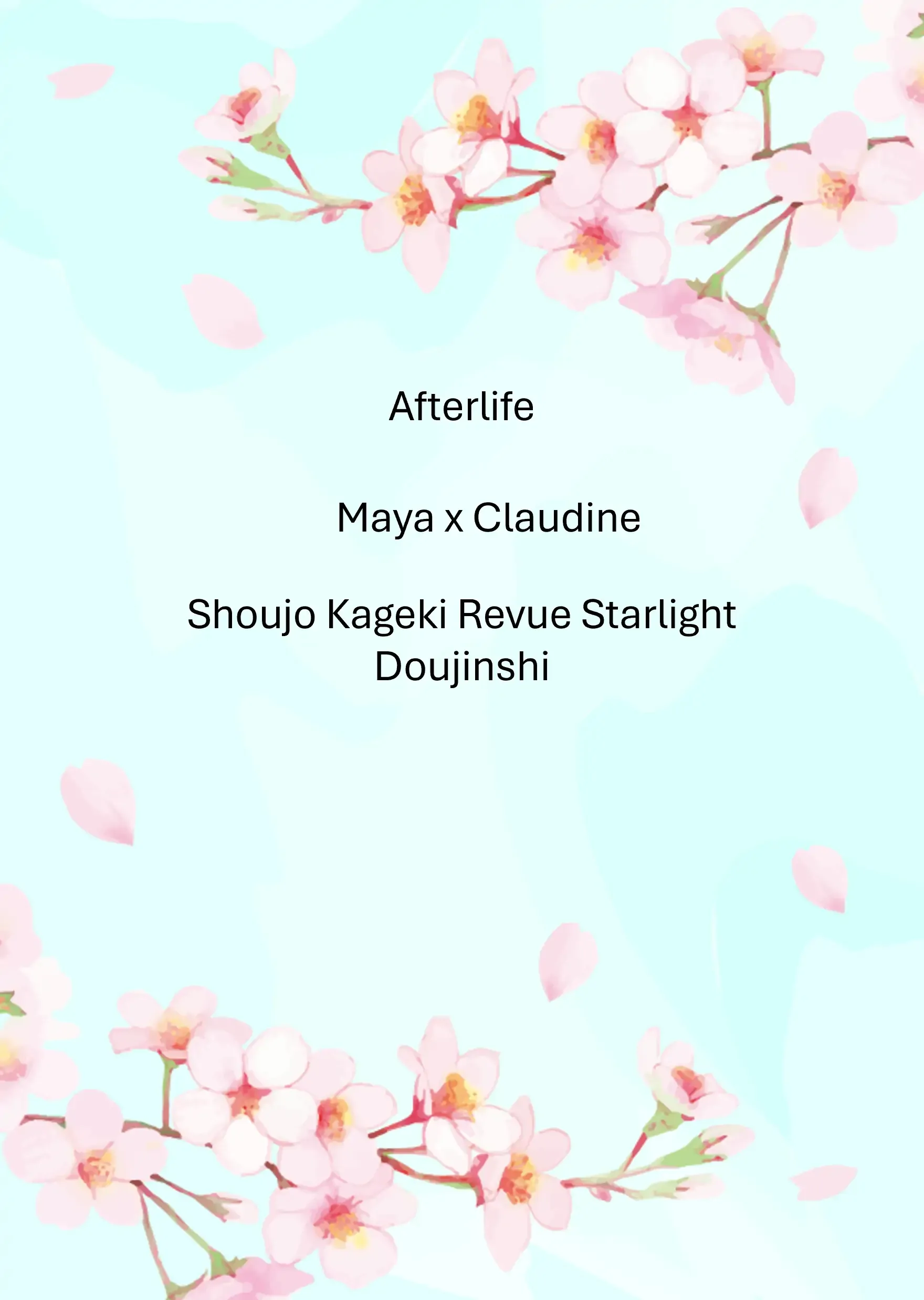 Maya and Claudine (MayaKuro) Short Comics Compilation Chapter 55 page 1 - 
