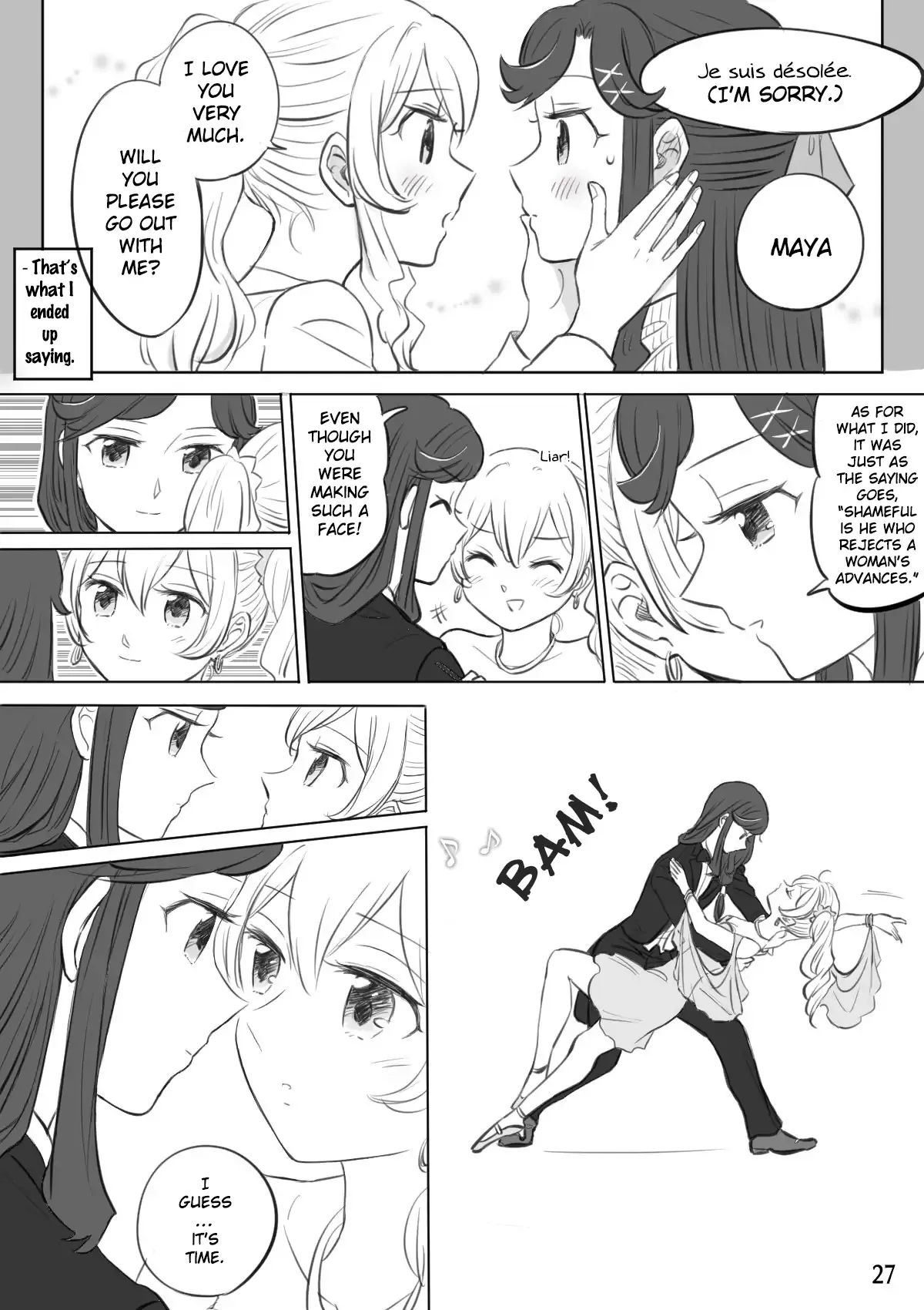 Maya and Claudine (MayaKuro) Short Comics Compilation Chapter 55 page 28 - 