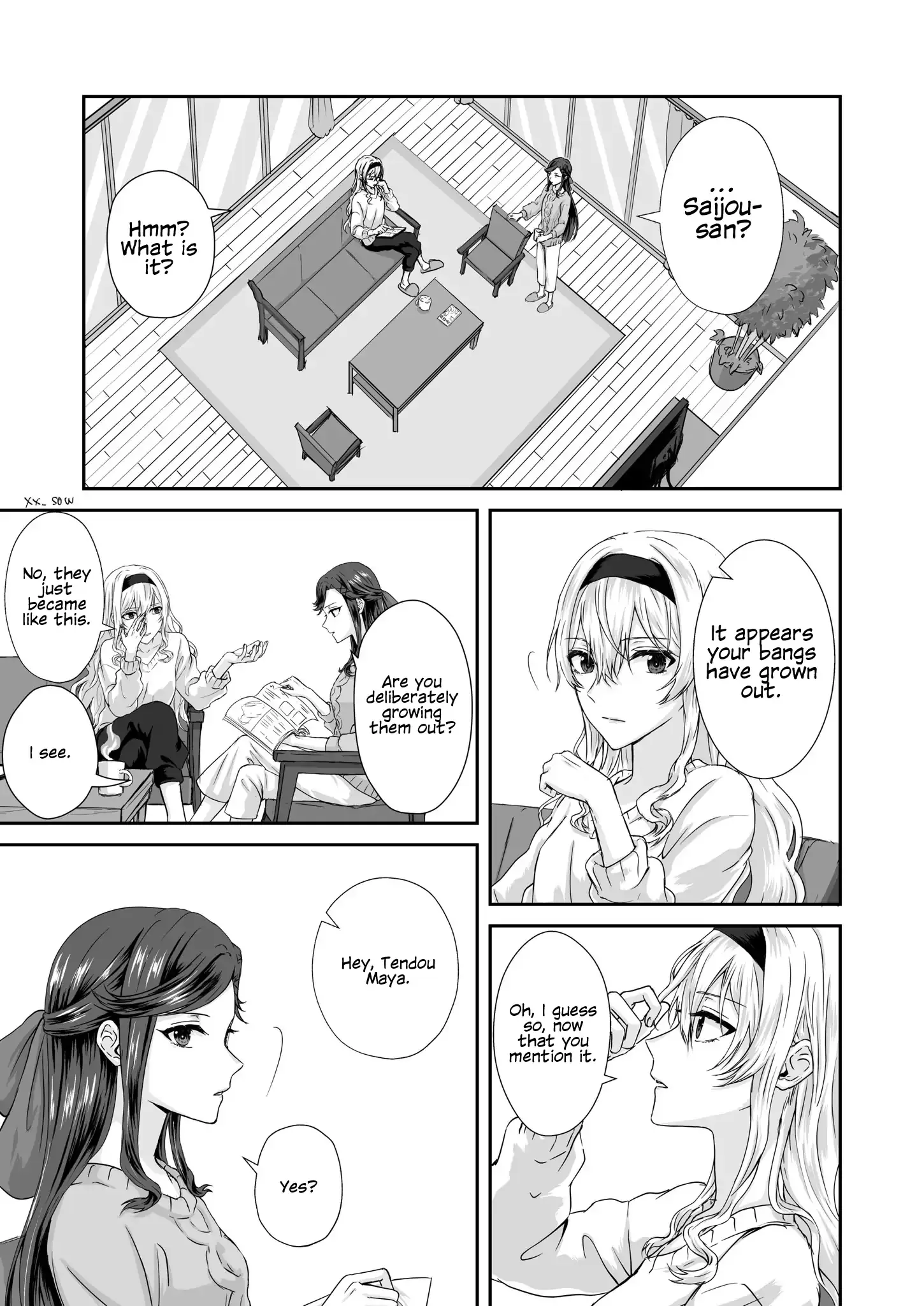 Maya and Claudine (MayaKuro) Short Comics Compilation Chapter 58 page 1 - 