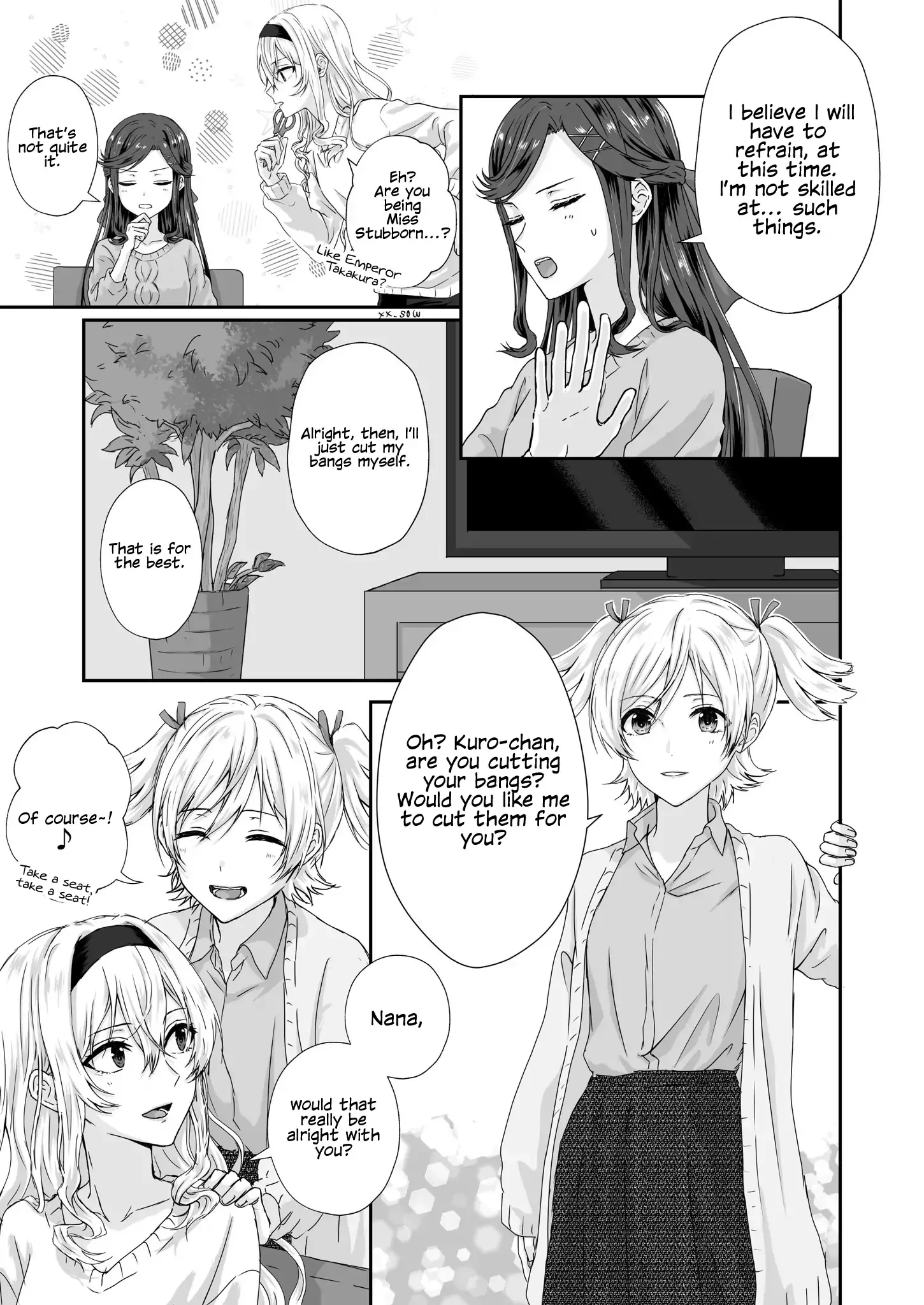Maya and Claudine (MayaKuro) Short Comics Compilation Chapter 58 page 3 - 