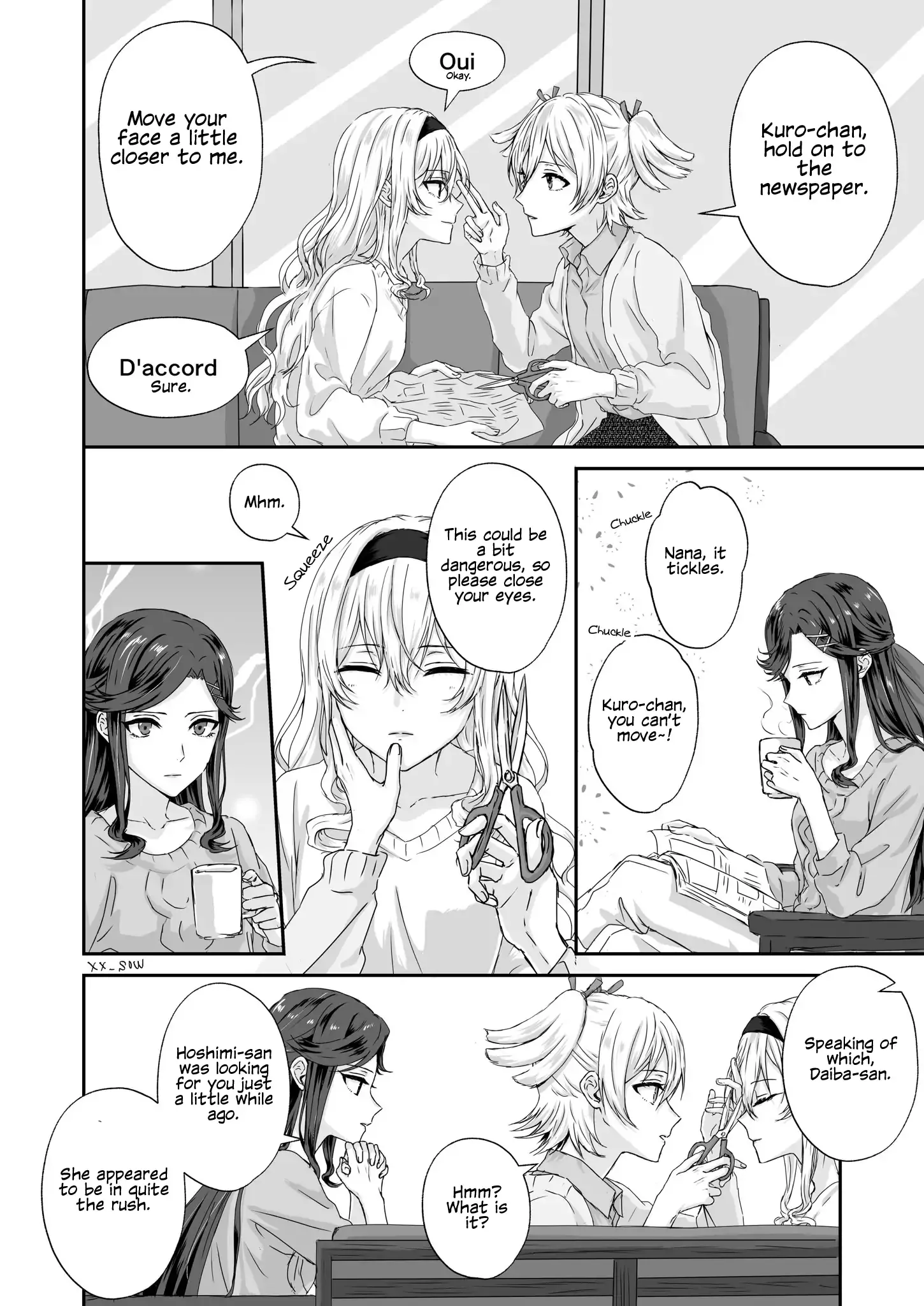 Maya and Claudine (MayaKuro) Short Comics Compilation Chapter 58 page 4 - 
