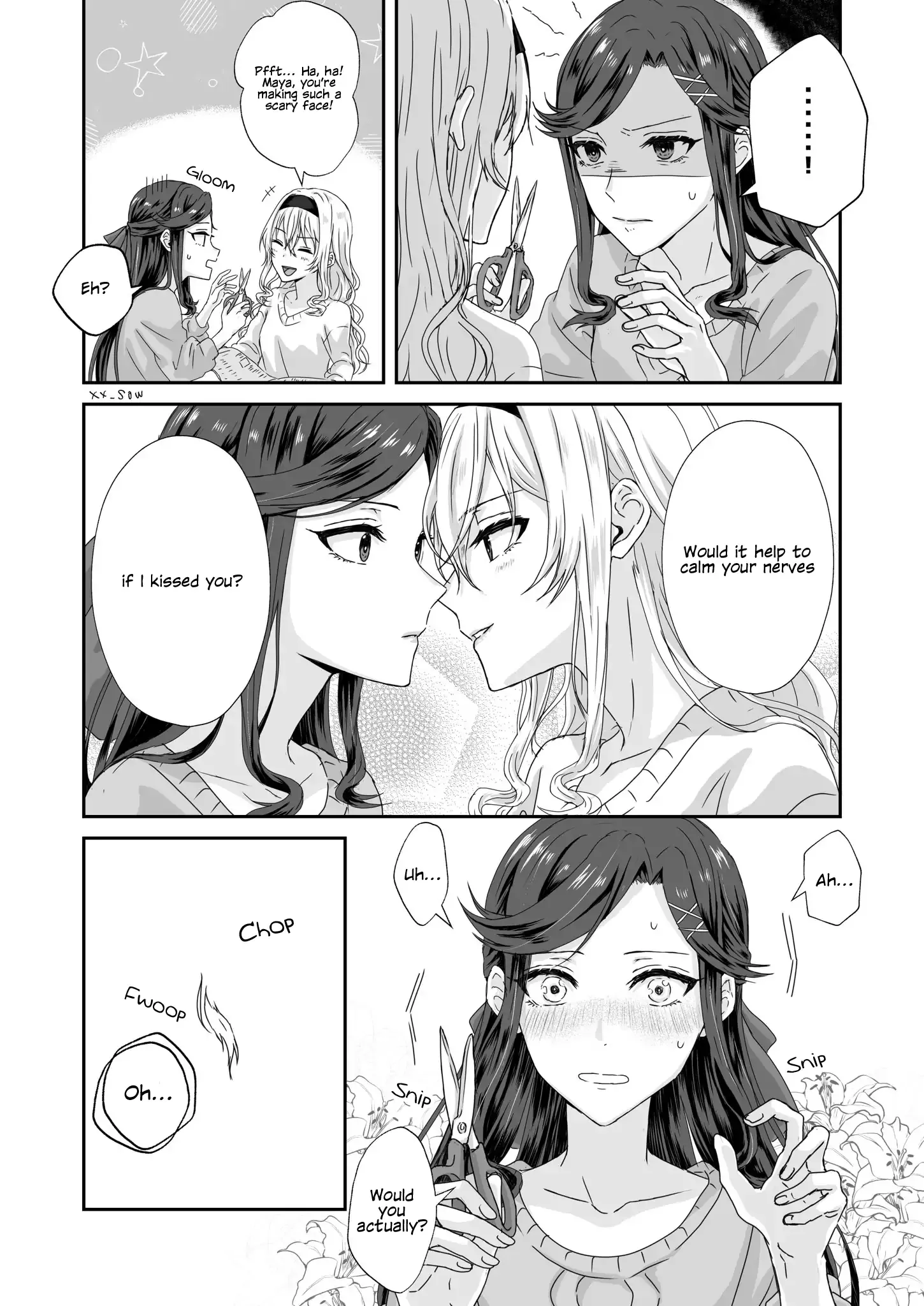 Maya and Claudine (MayaKuro) Short Comics Compilation Chapter 58 page 8 - 