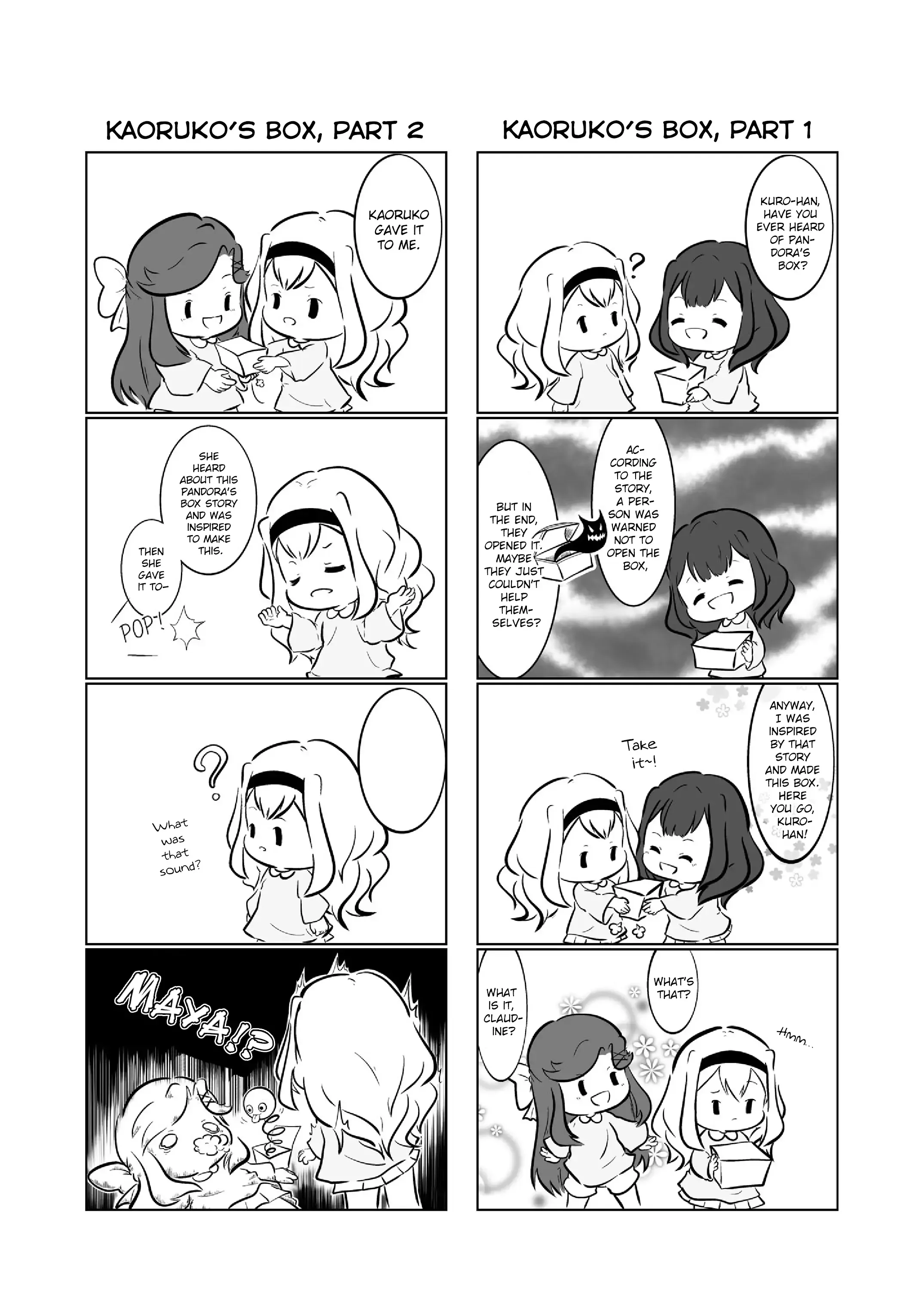 Maya and Claudine (MayaKuro) Short Comics Compilation Chapter 59 page 4 - 