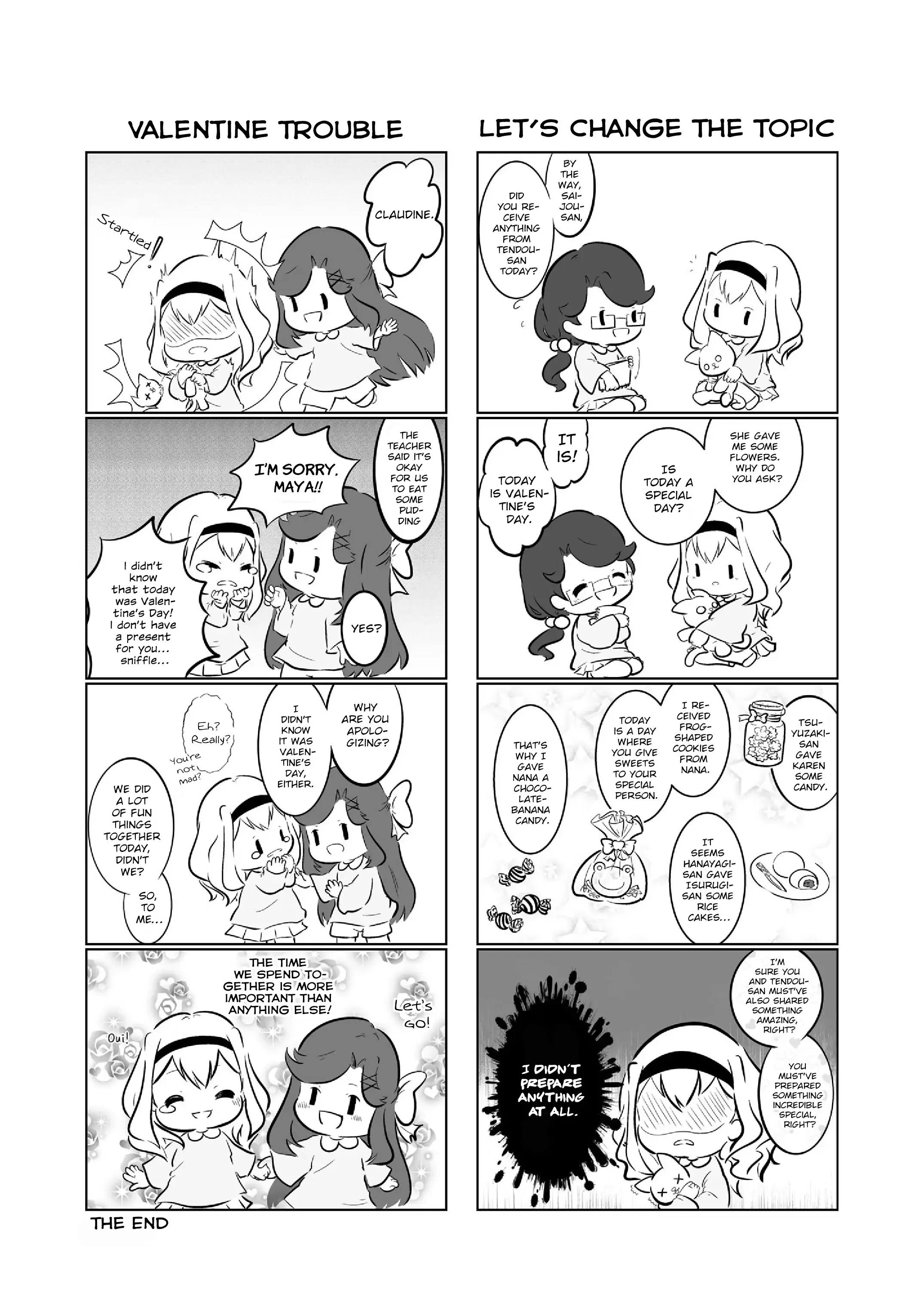 Maya and Claudine (MayaKuro) Short Comics Compilation Chapter 59 page 8 - 