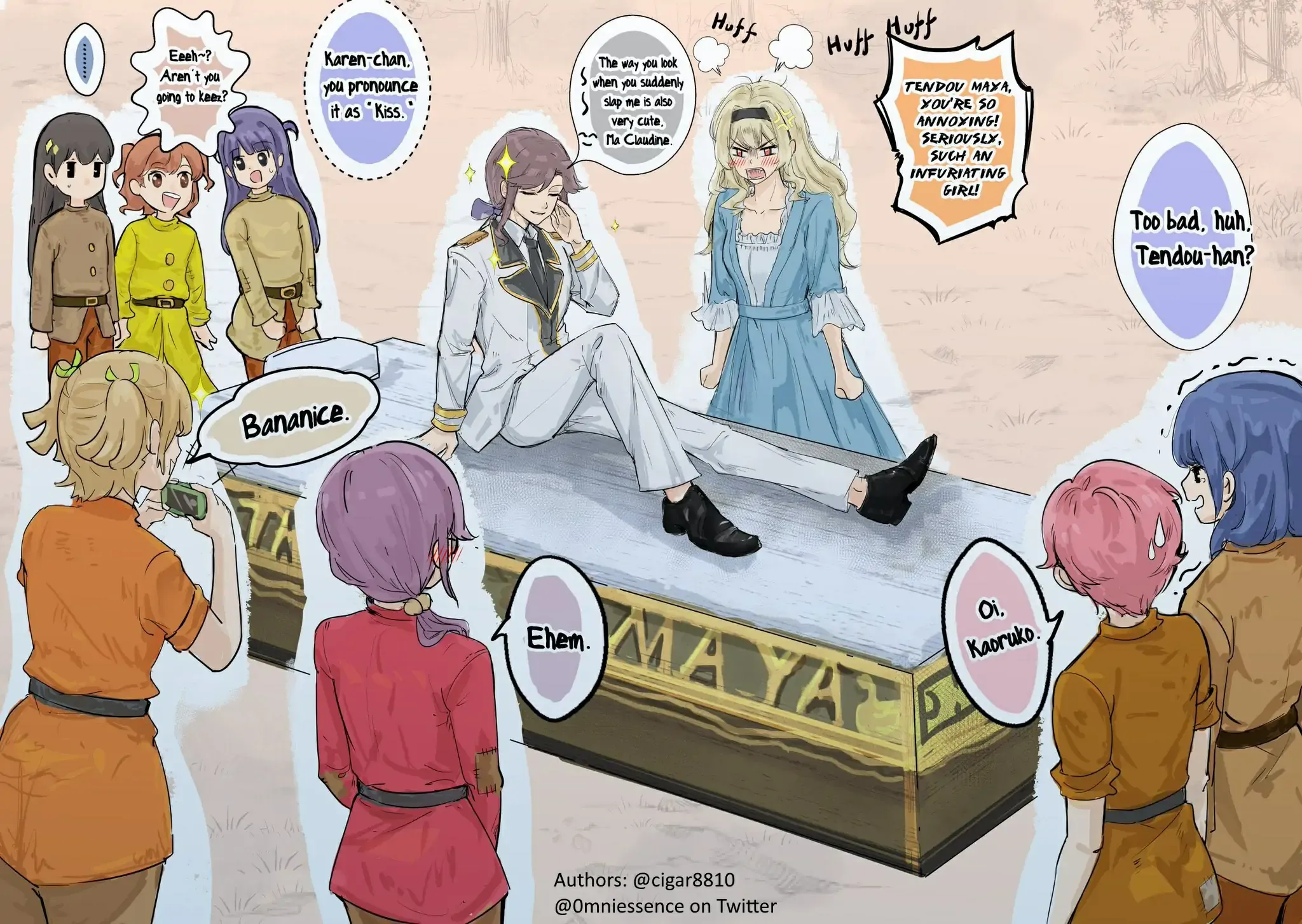 Maya and Claudine (MayaKuro) Short Comics Compilation Chapter 60 page 3 - 