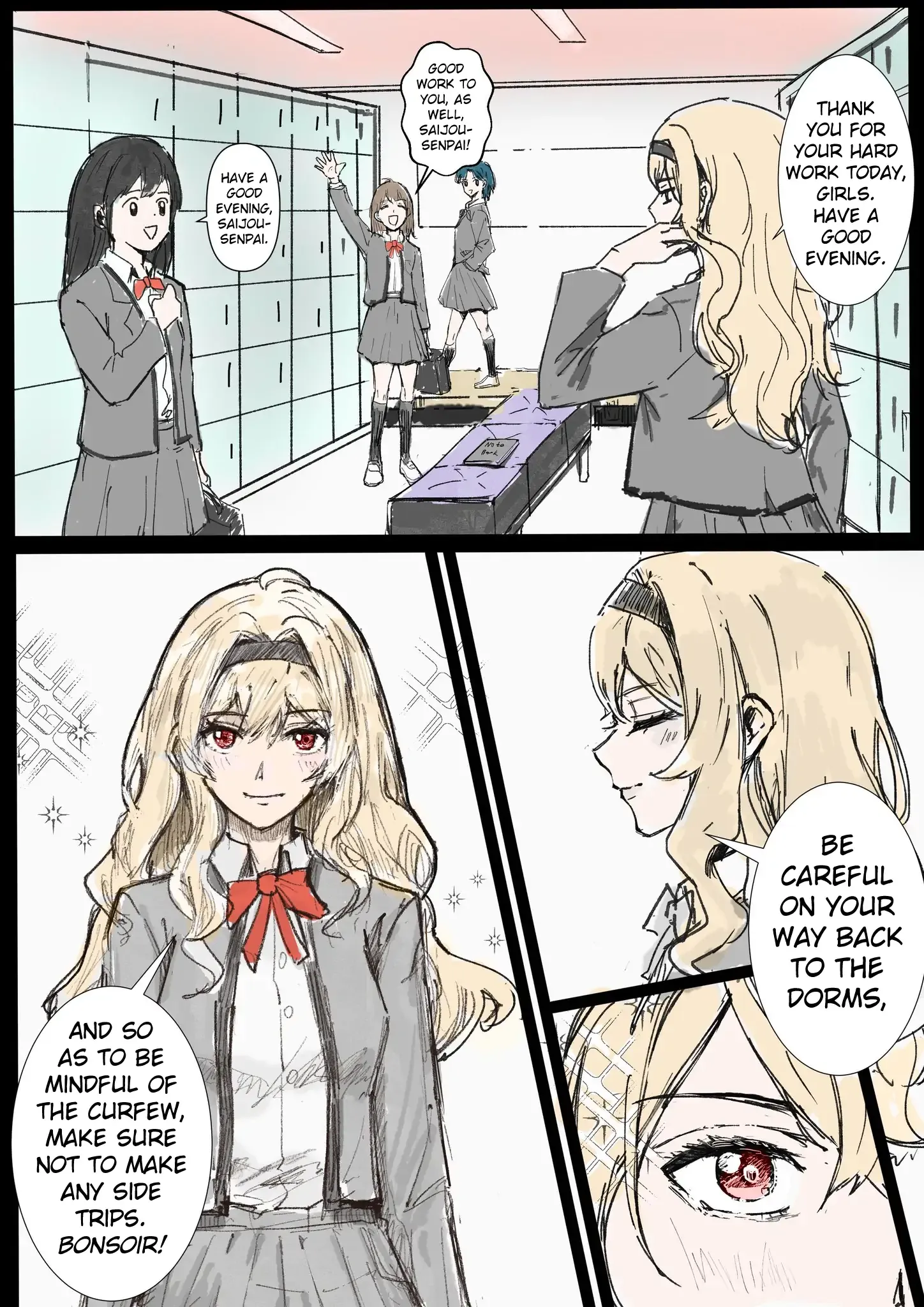 Maya and Claudine (MayaKuro) Short Comics Compilation Chapter 61 page 1 - 