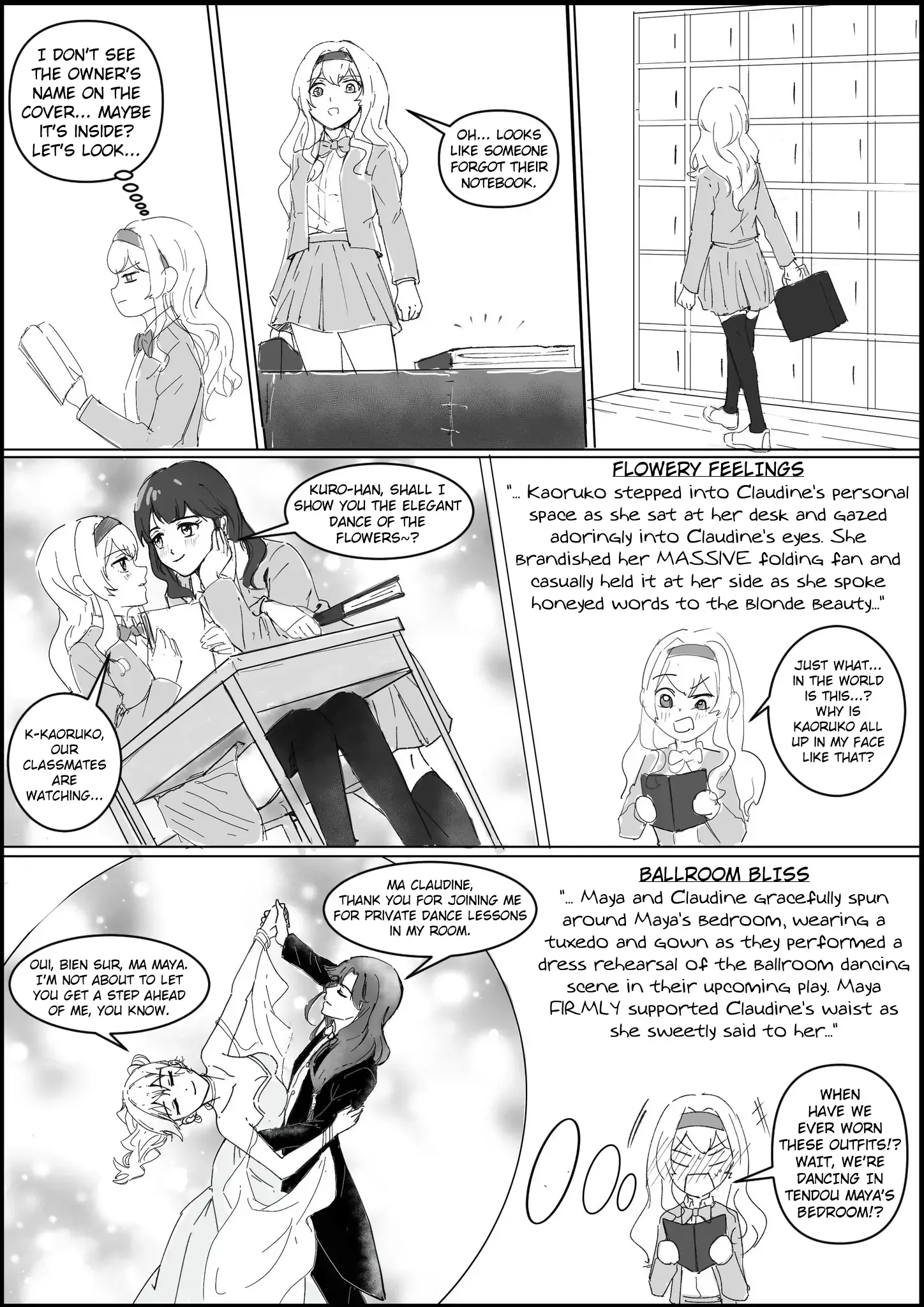 Maya and Claudine (MayaKuro) Short Comics Compilation Chapter 61 page 2 - 