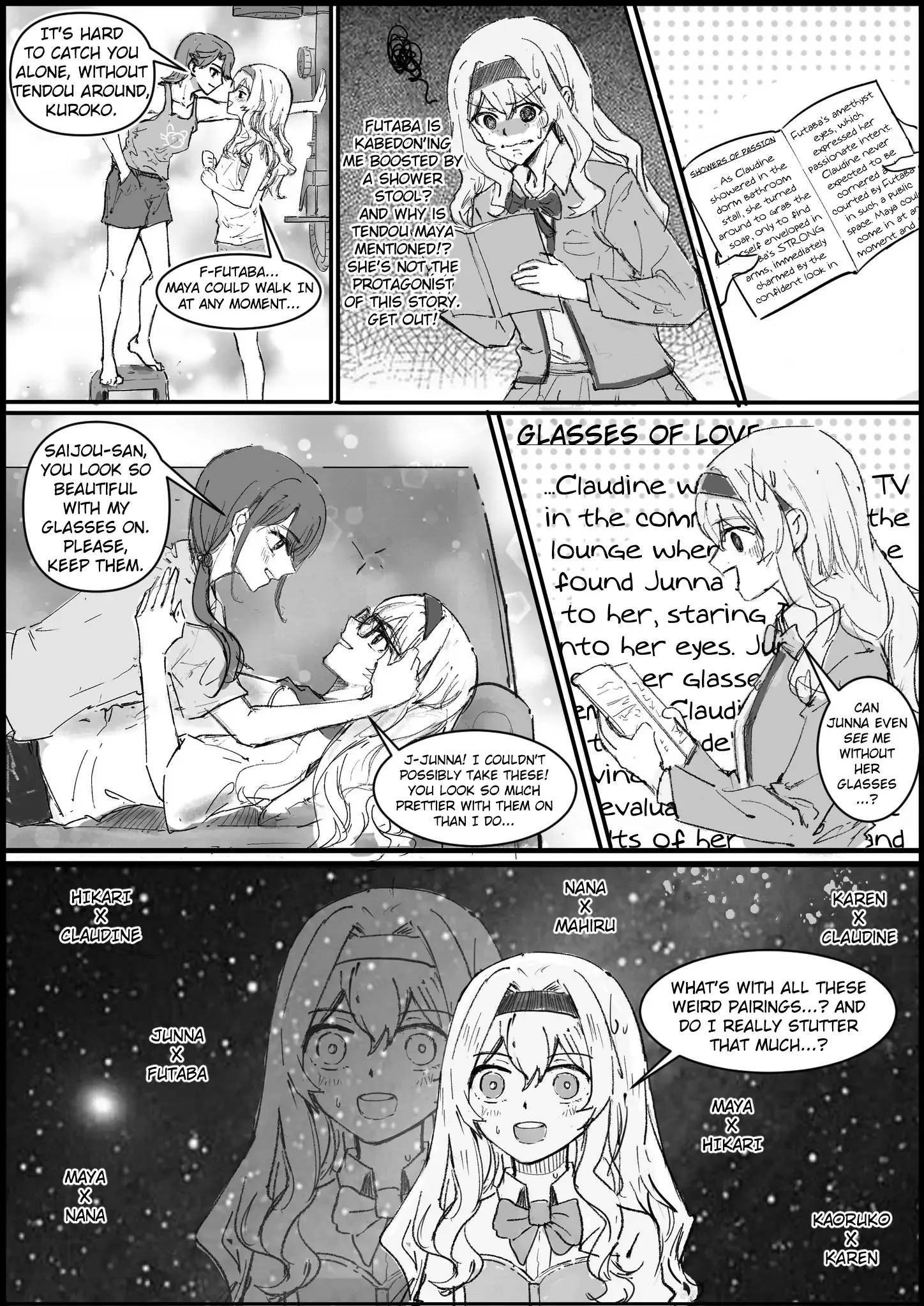 Maya and Claudine (MayaKuro) Short Comics Compilation Chapter 61 page 3 - 