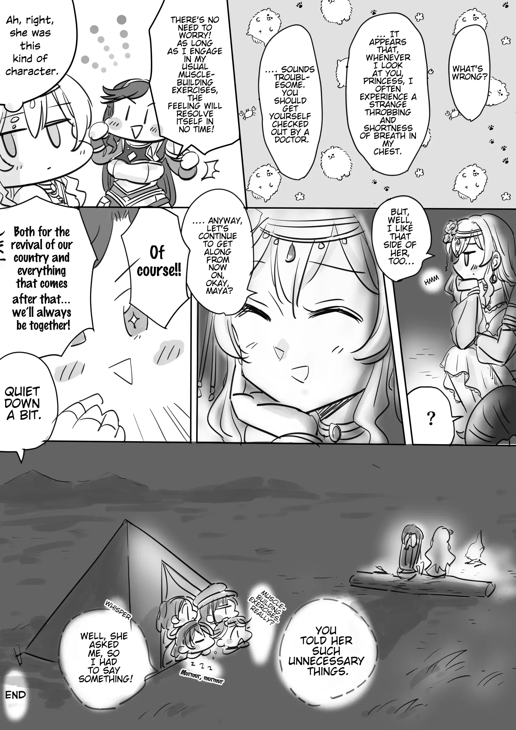 Maya and Claudine (MayaKuro) Short Comics Compilation Chapter 63 page 9 - 