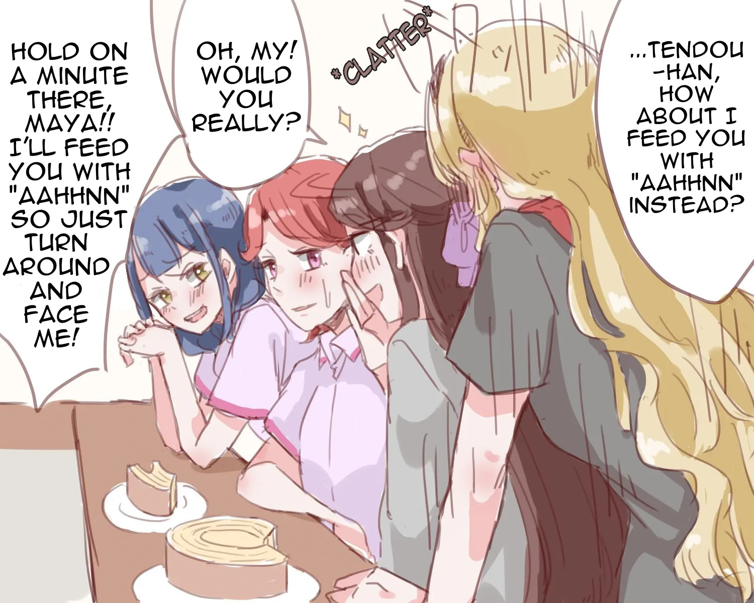 Maya and Claudine (MayaKuro) Short Comics Compilation Chapter 7 page 4 - 