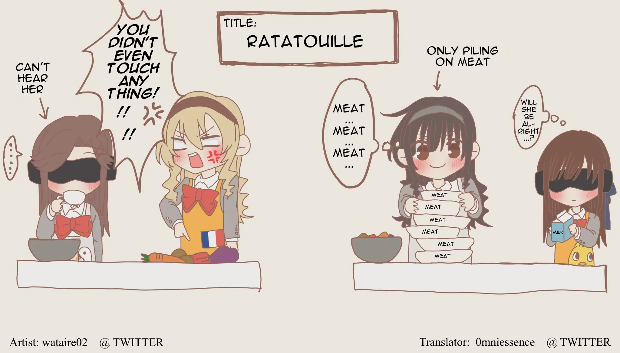 Maya and Claudine (MayaKuro) Short Comics Compilation Chapter 8 page 9 - 