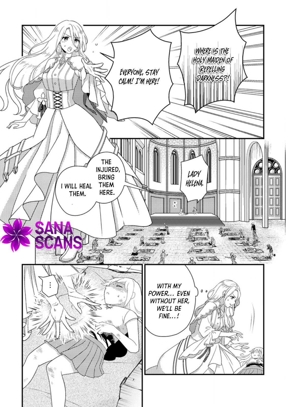Mayoke no Seijo wa Munou de Yakutatazu wo Yameru Koto ni Shimashita Chapter 4 page 25 - 