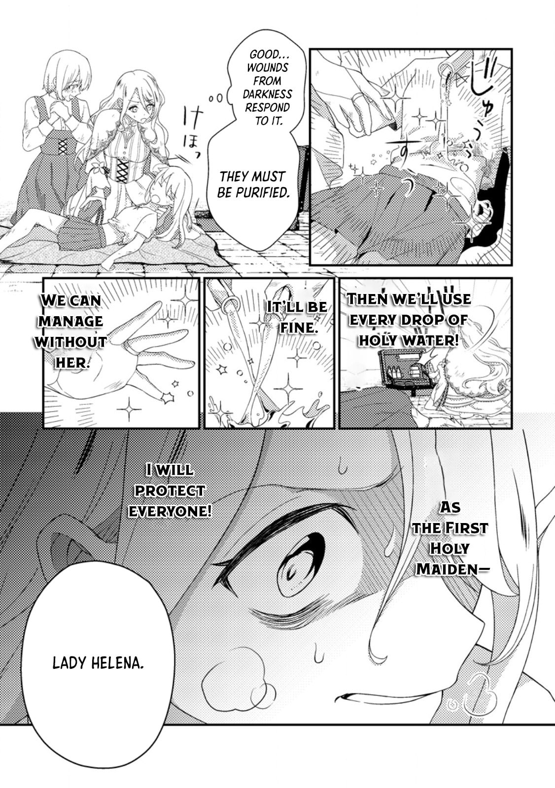 Mayoke no Seijo wa Munou de Yakutatazu wo Yameru Koto ni Shimashita Chapter 4 page 27 - 