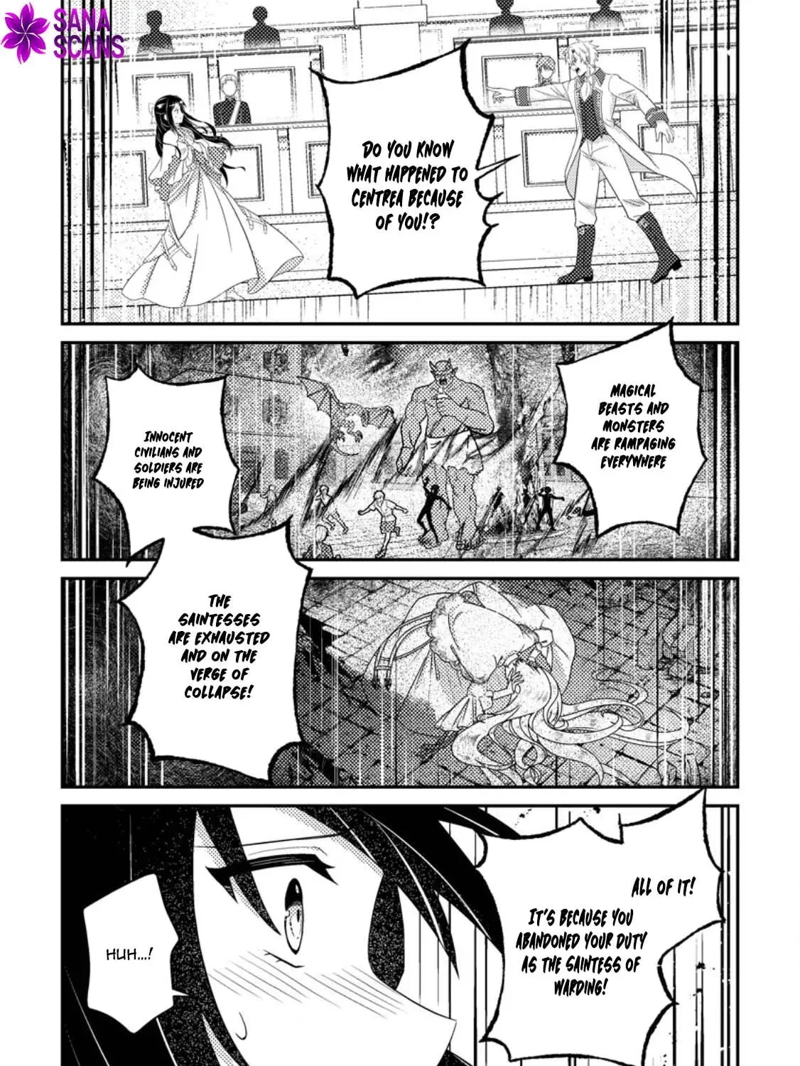 Mayoke no Seijo wa Munou de Yakutatazu wo Yameru Koto ni Shimashita Chapter 8 page 21 - 
