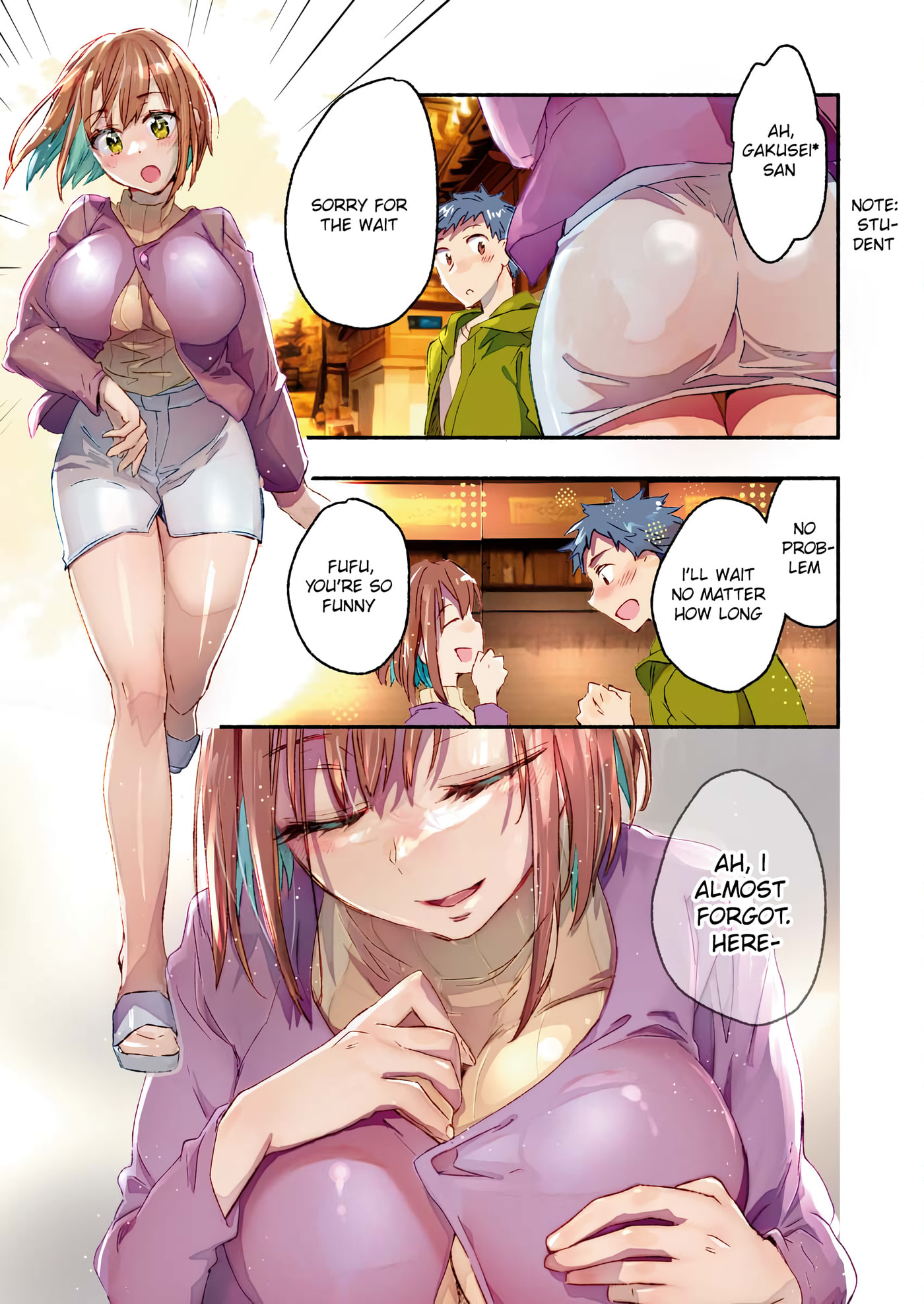 Mayuri-san no Iru Sento Chapter 1 page 12 - 