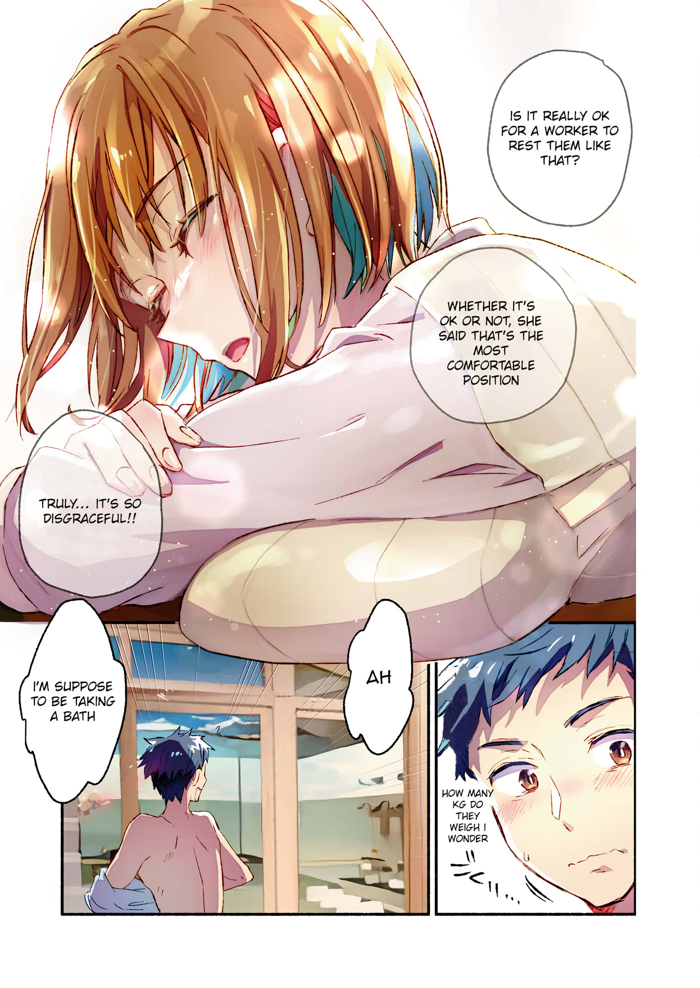 Mayuri-san no Iru Sento Chapter 1 page 6 - 