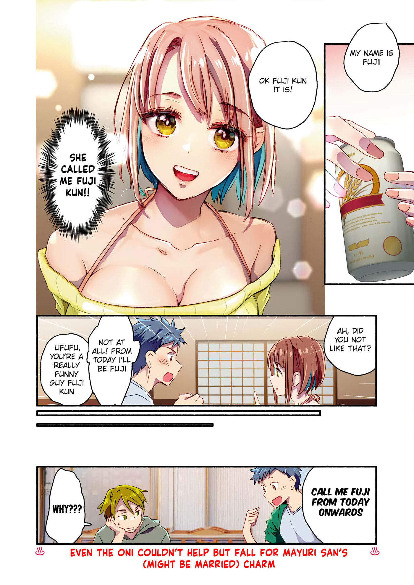 Mayuri-san no Iru Sento Chapter 3 page 15 - 