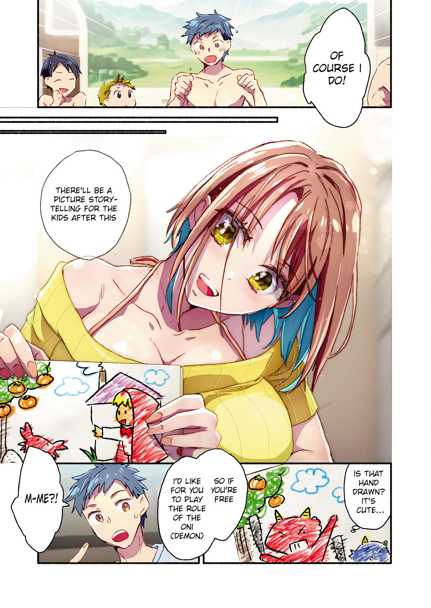 Mayuri-san no Iru Sento Chapter 3 page 6 - 