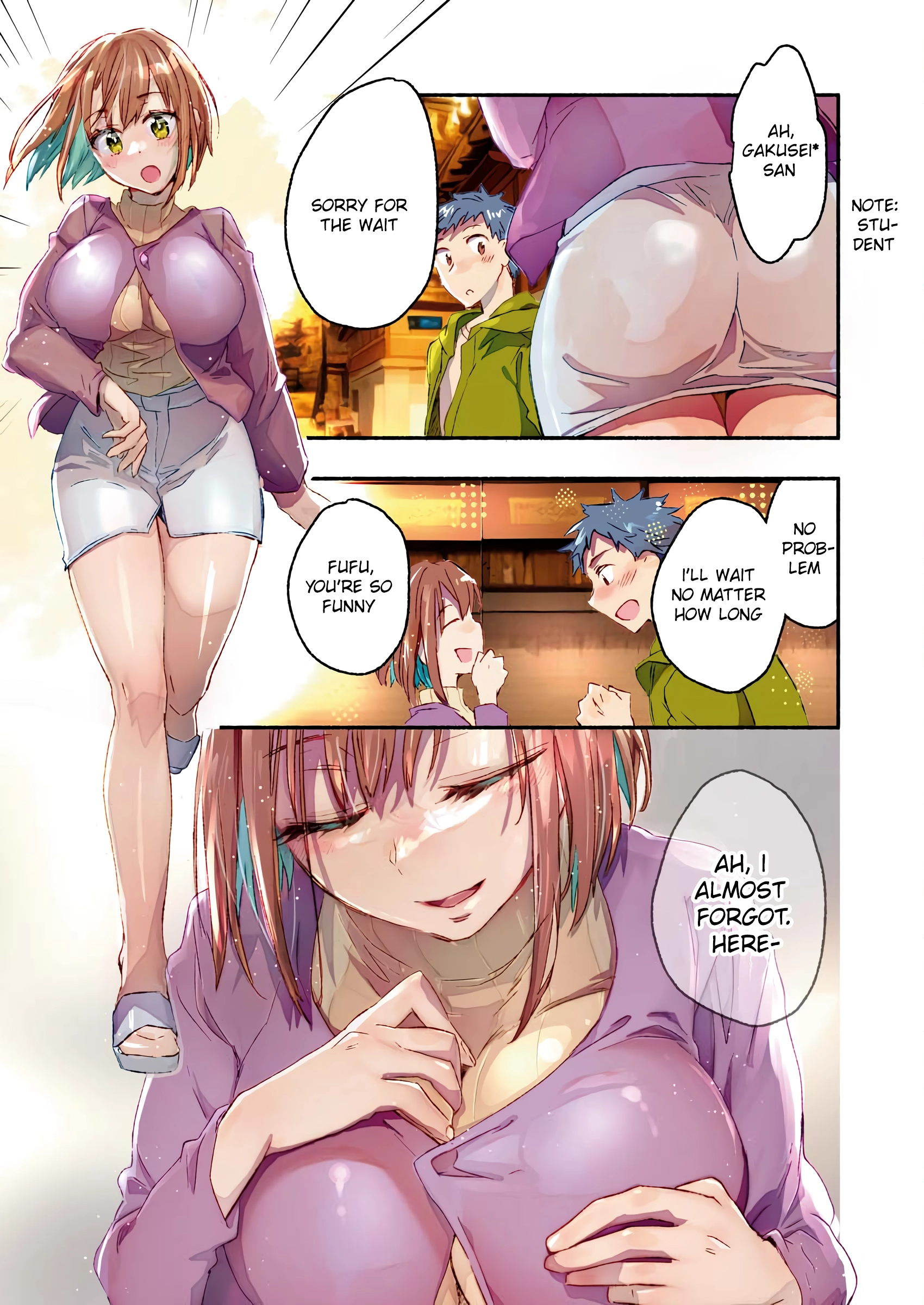 Mayuri-san no Iru Sentou Chapter 1 page 12 - 