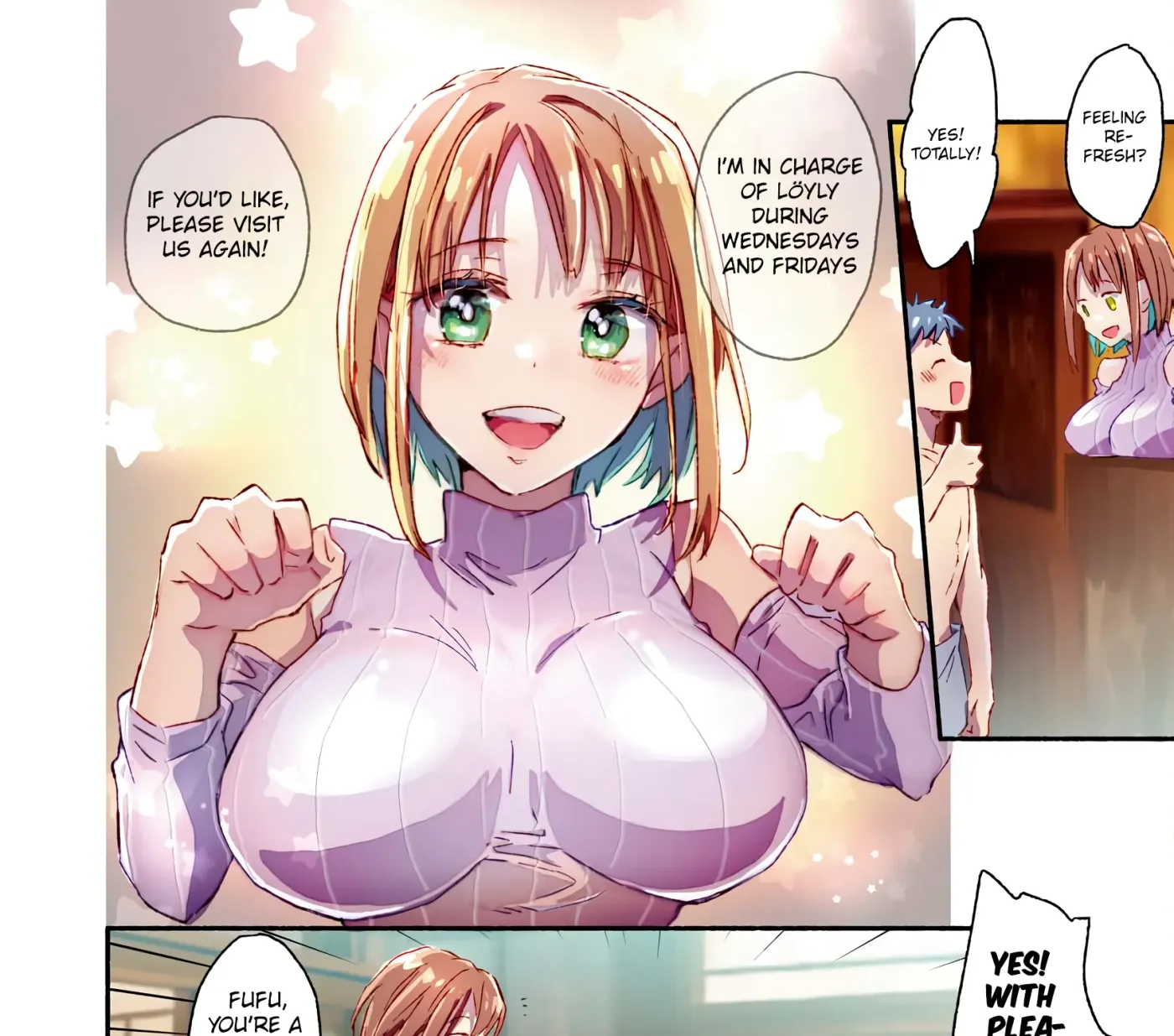Mayuri-san no Iru Sentou Chapter 2 page 23 - 