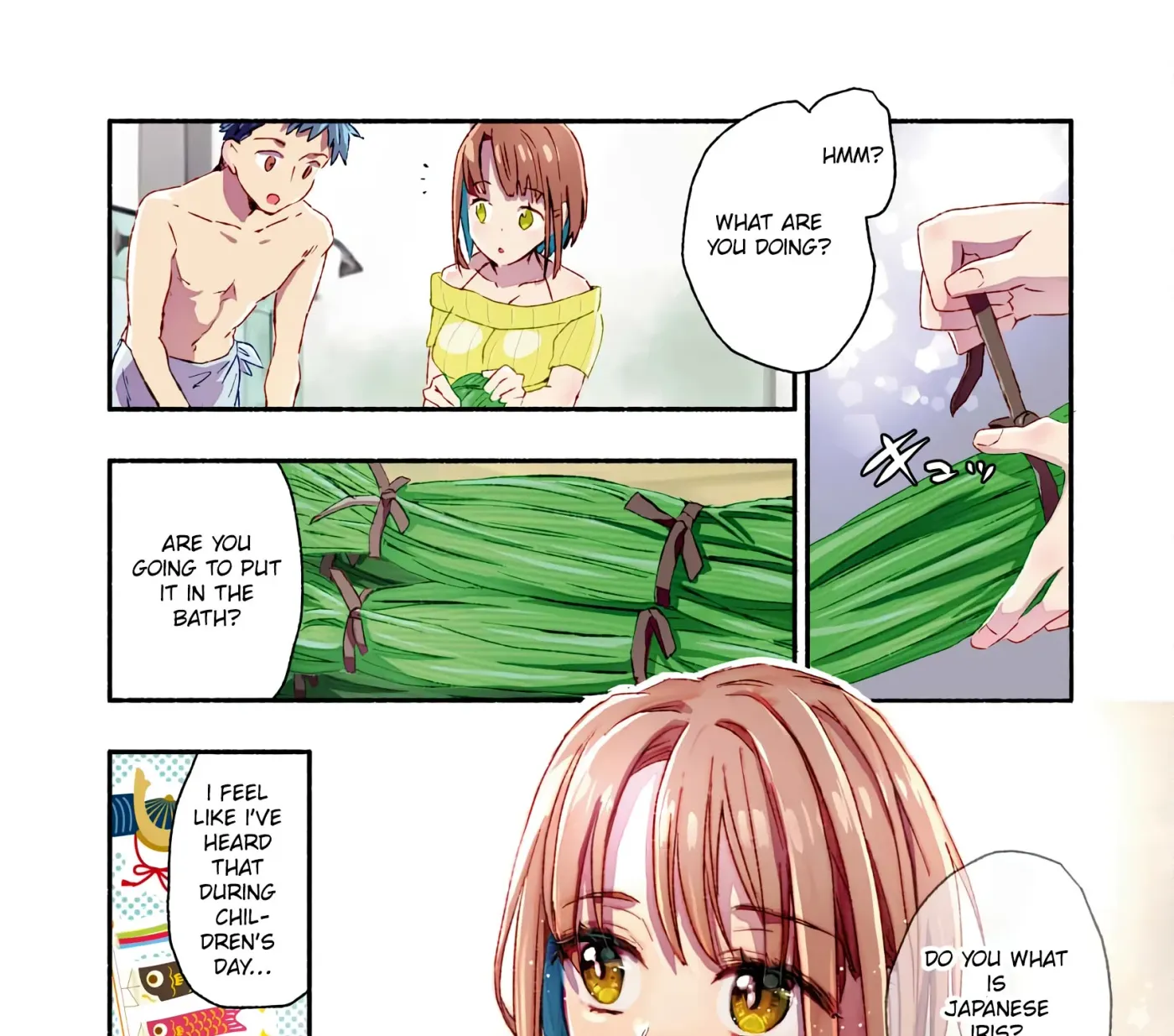 Mayuri-san no Iru Sentou Chapter 3 page 5 - 