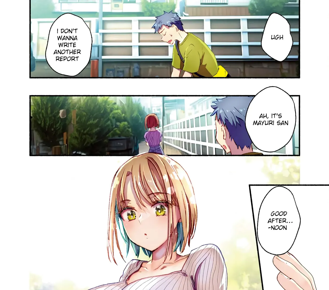 Mayuri-san no Iru Sentou Chapter 4 page 5 - 