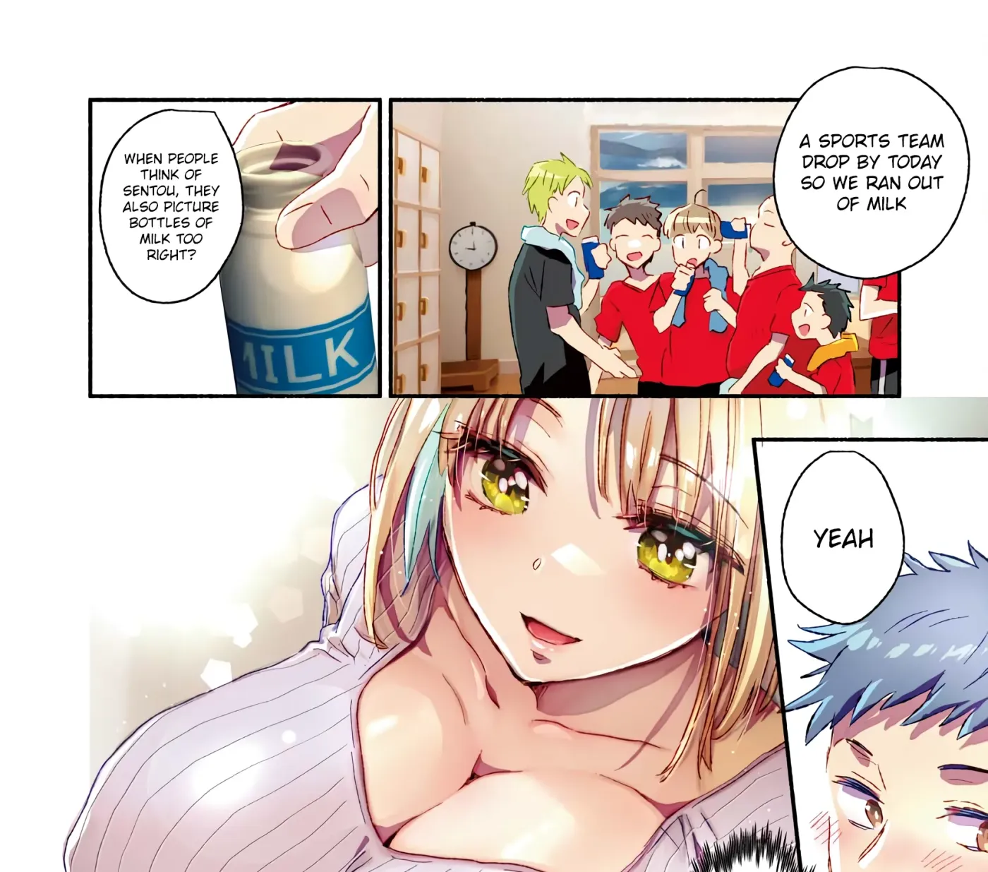 Mayuri-san no Iru Sentou Chapter 4 page 9 - 