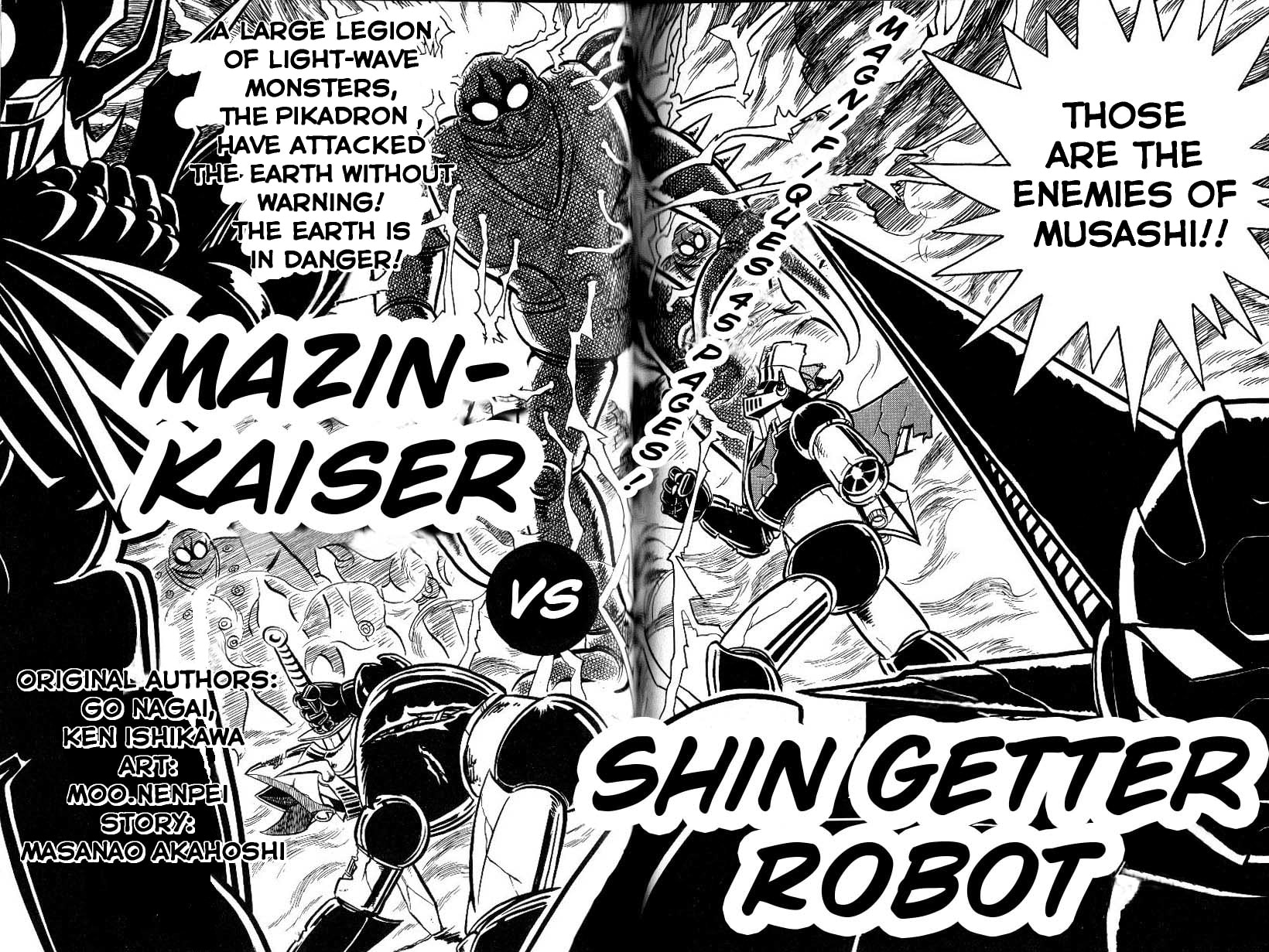 Mazinkaiser vs Shin Getter Robot Chapter 0 page 3 - 
