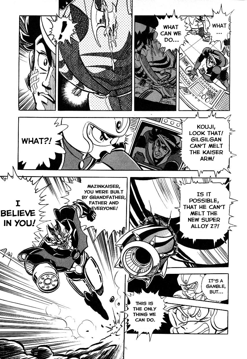 Mazinkaiser vs Shin Getter Robot Chapter 0 page 34 - 