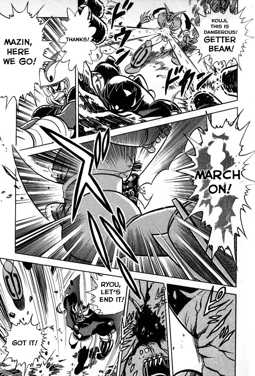 Mazinkaiser vs Shin Getter Robot Chapter 0 page 36 - 