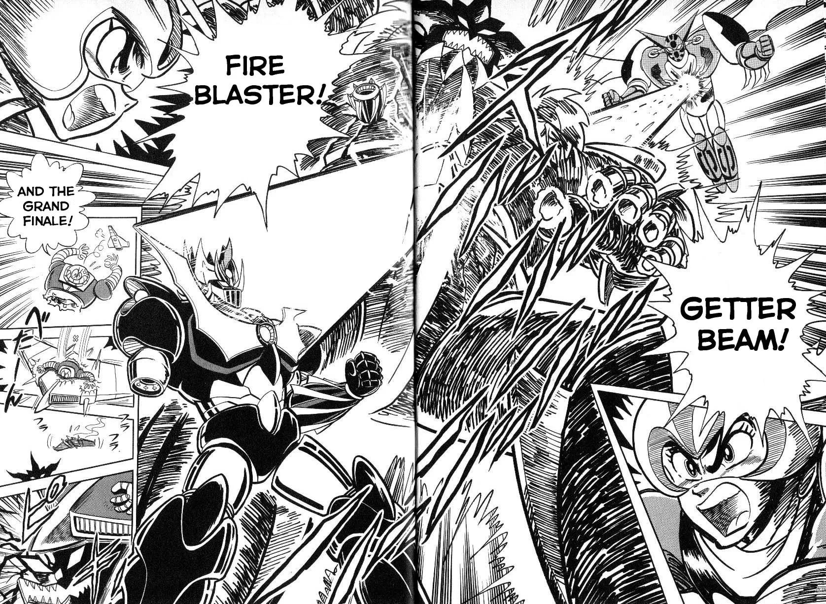 Mazinkaiser vs Shin Getter Robot Chapter 1 page 37 - 