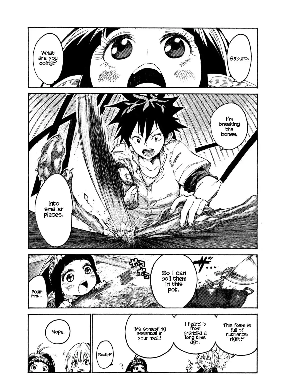 Mazumeshi Elf to Youbokugurashi Chapter 1 page 54 - 