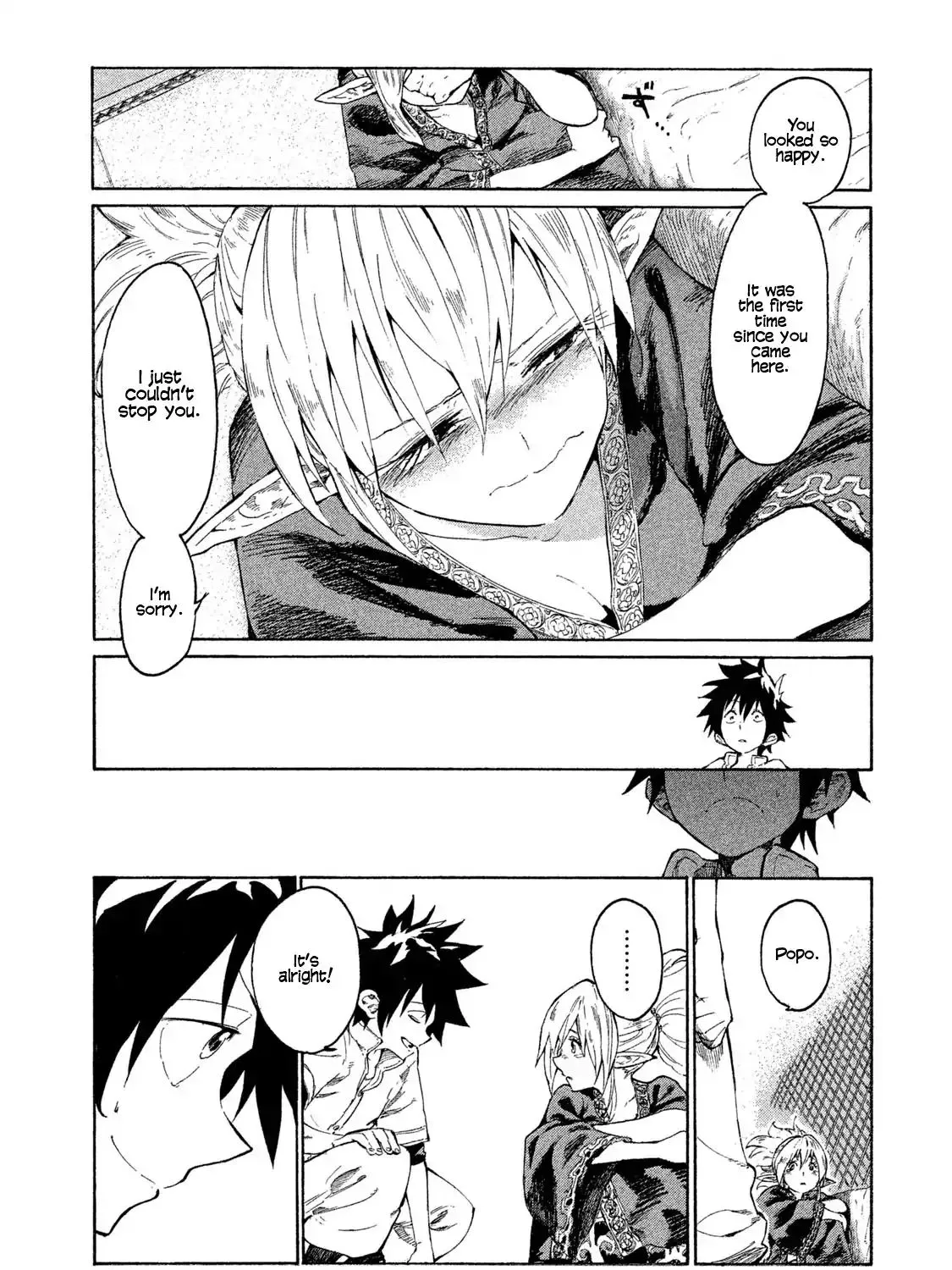 Mazumeshi Elf to Youbokugurashi Chapter 1 page 74 - 