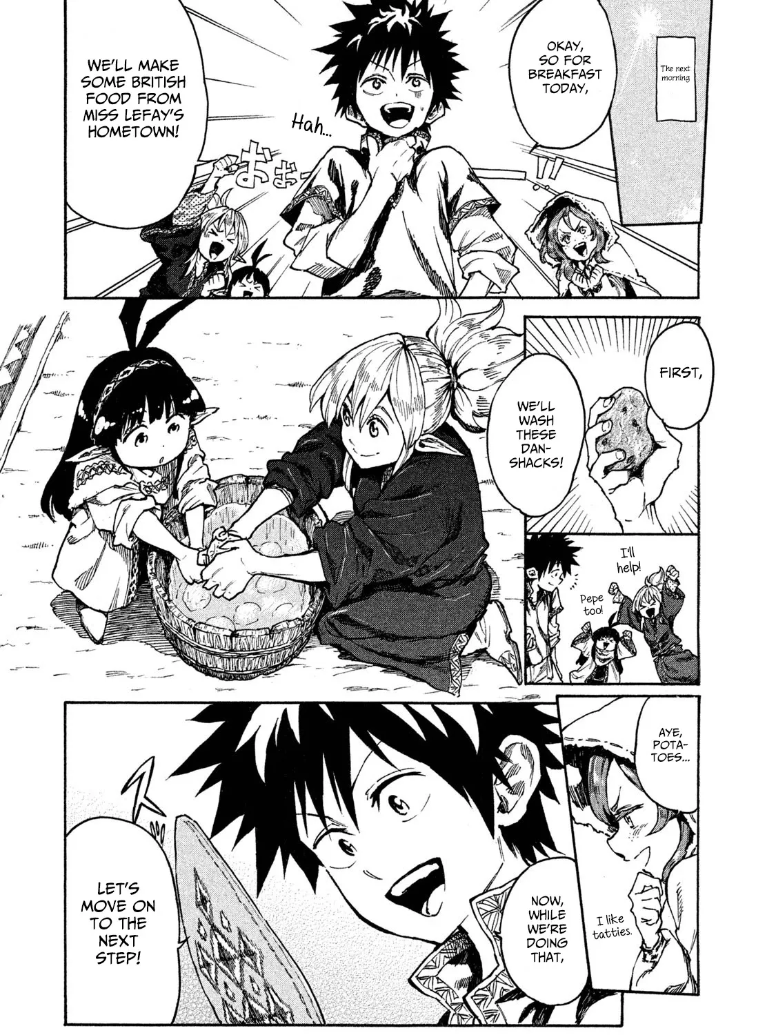 Mazumeshi Elf to Youbokugurashi Chapter 10 page 43 - 