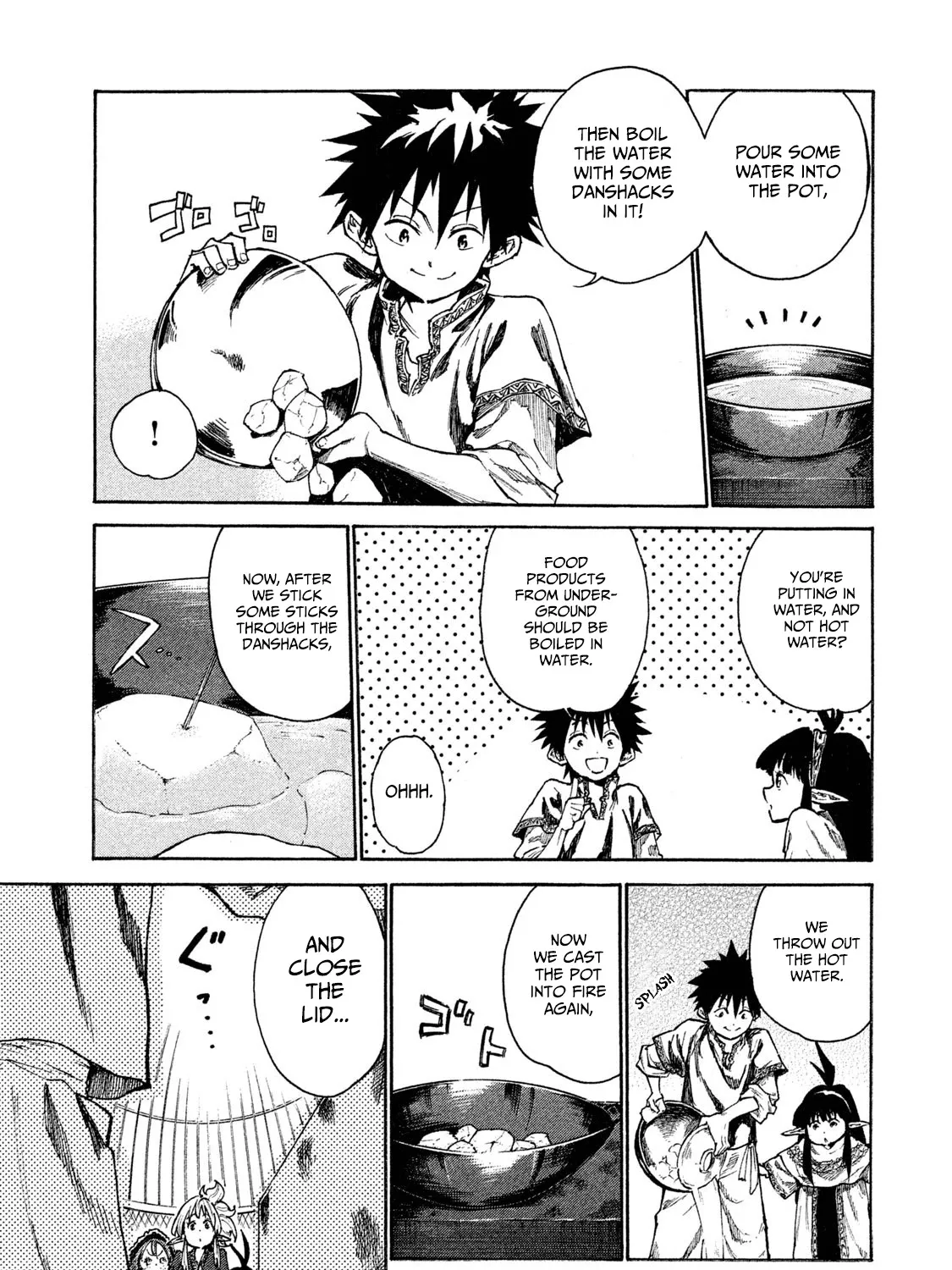 Mazumeshi Elf to Youbokugurashi Chapter 10 page 49 - 