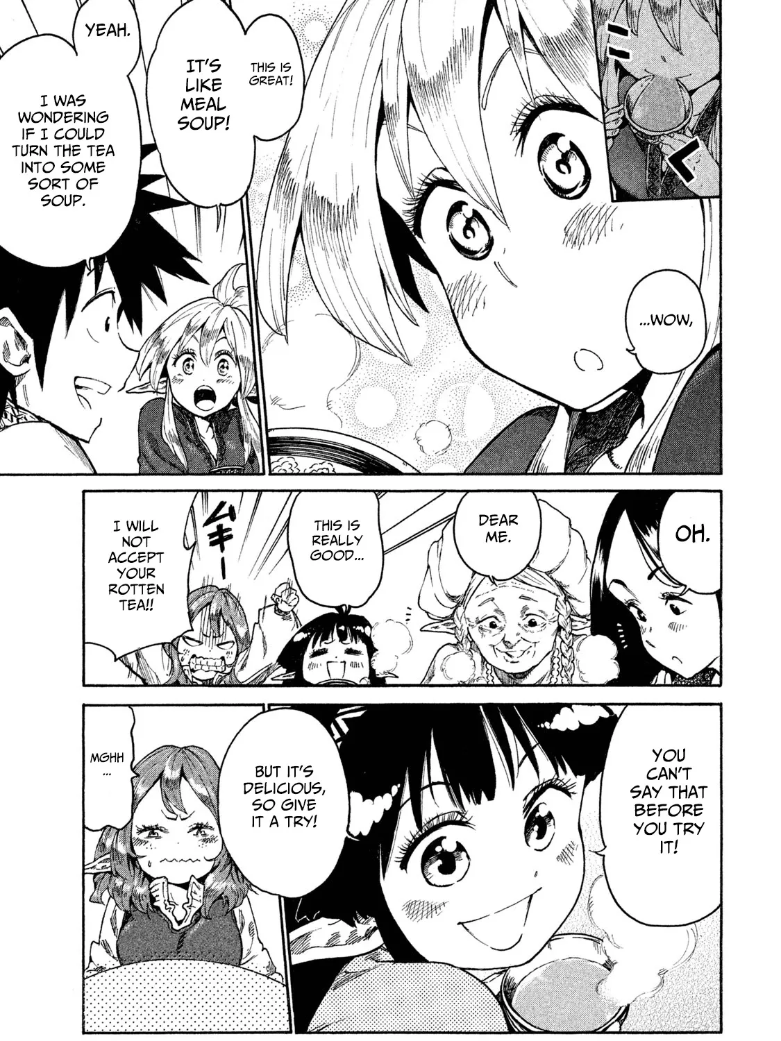 Mazumeshi Elf to Youbokugurashi Chapter 12 page 29 - 