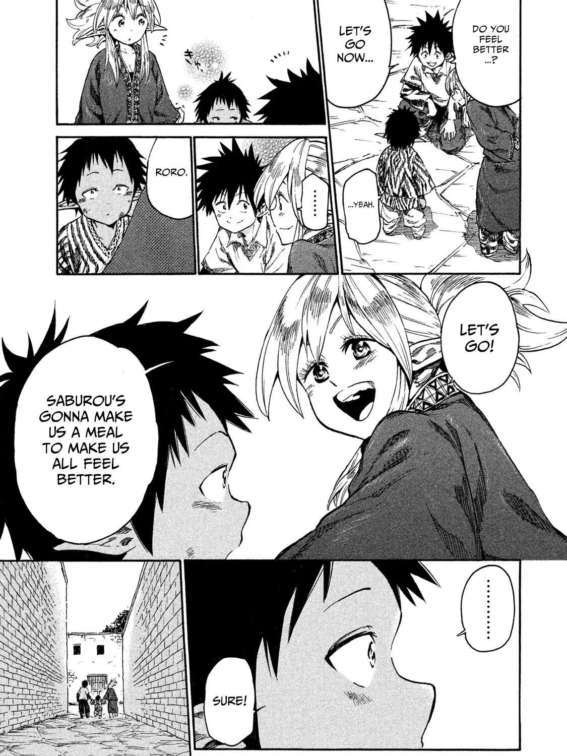 Mazumeshi Elf to Youbokugurashi Chapter 13 page 33 - 