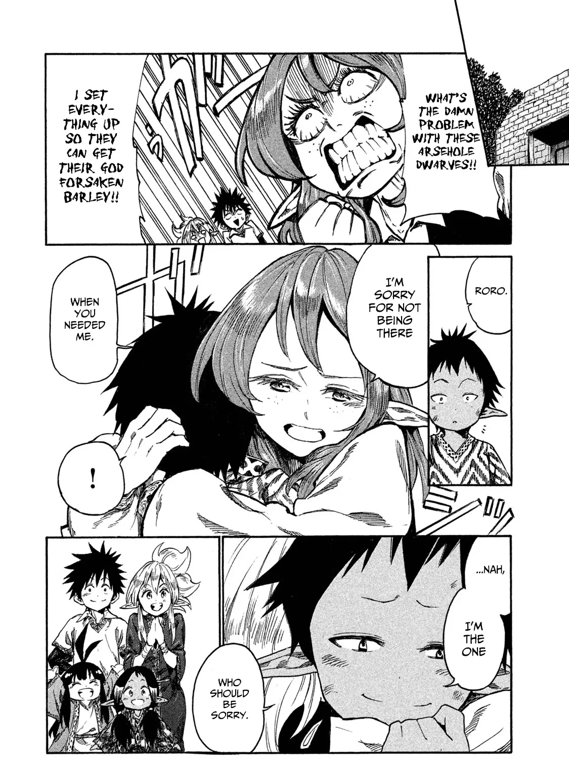 Mazumeshi Elf to Youbokugurashi Chapter 13 page 35 - 