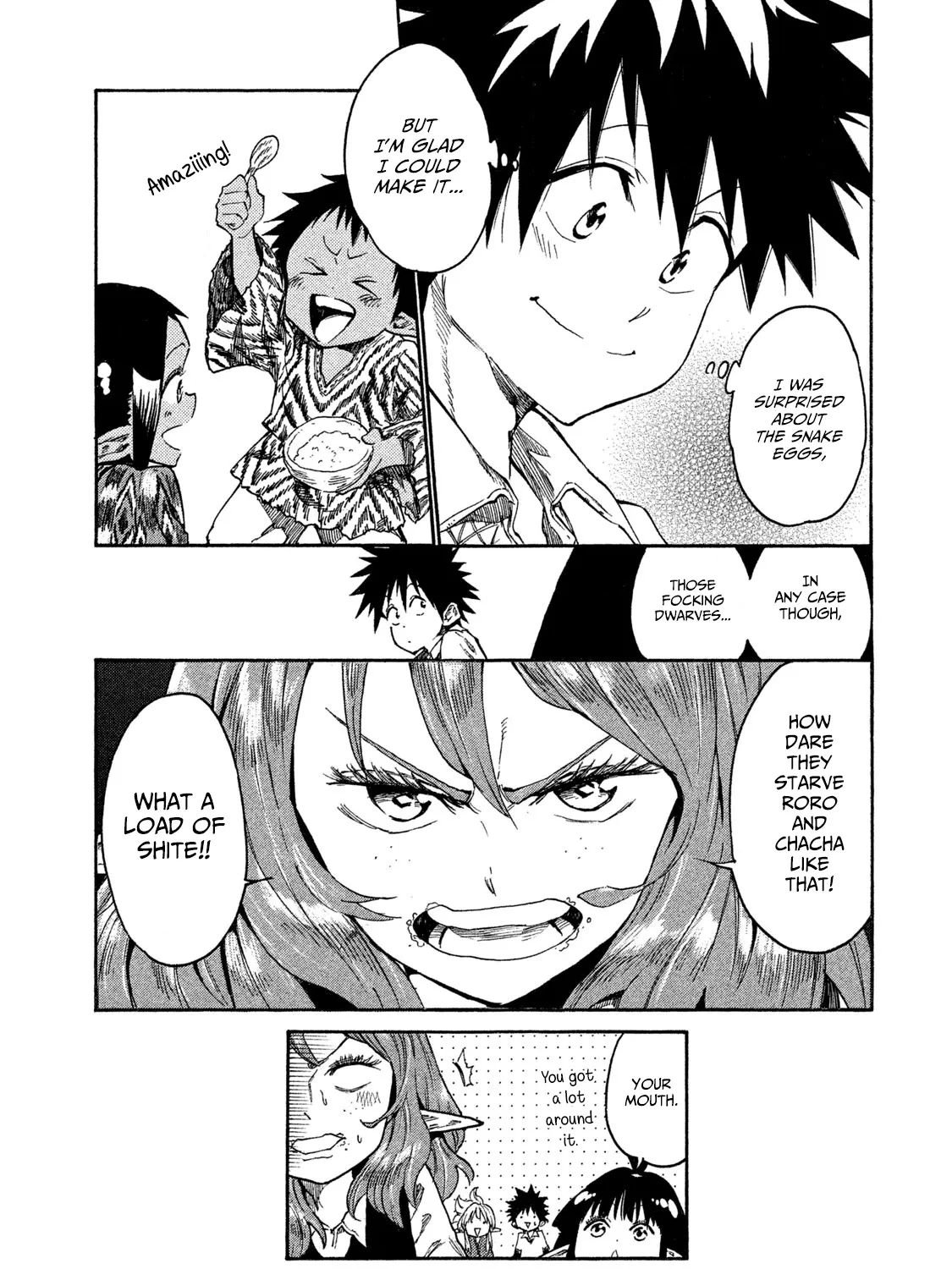 Mazumeshi Elf to Youbokugurashi Chapter 13 page 49 - 