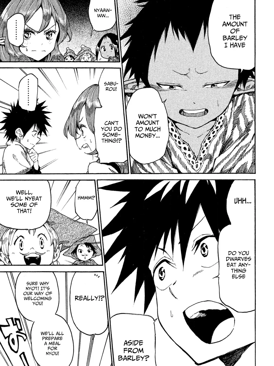 Mazumeshi Elf to Youbokugurashi Chapter 14 page 13 - 