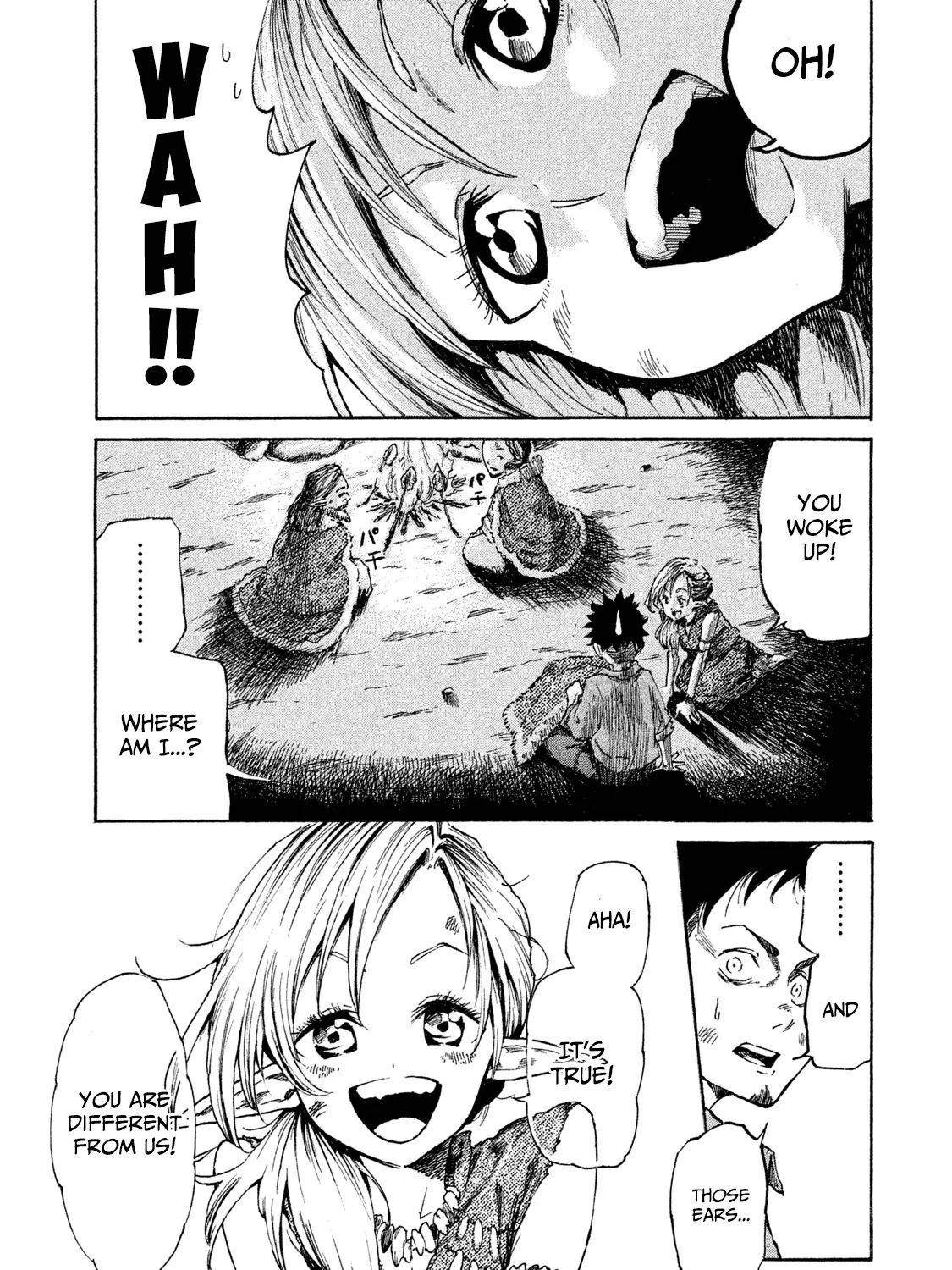 Mazumeshi Elf to Youbokugurashi Chapter 15.5 page 9 - 