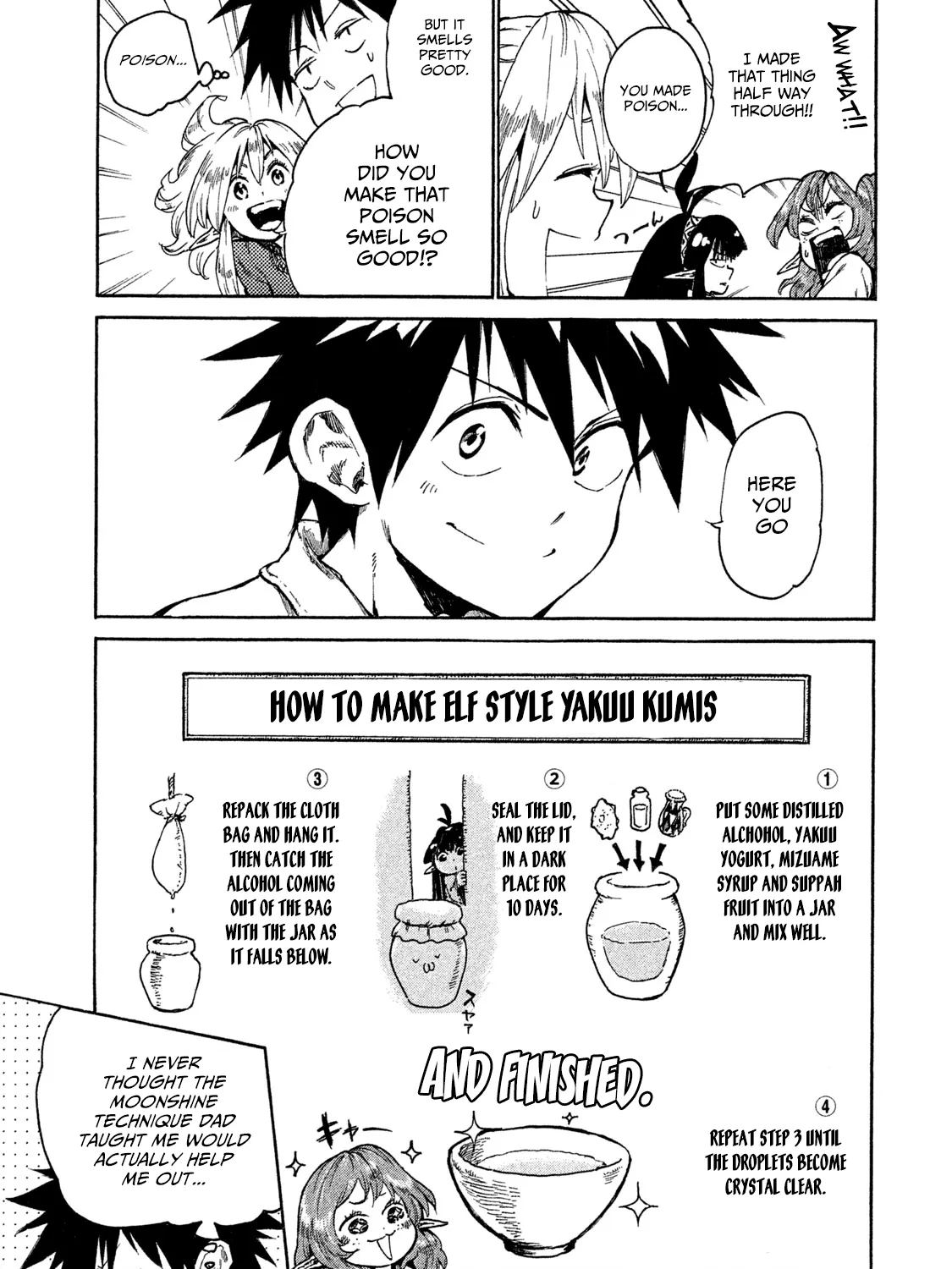 Mazumeshi Elf to Youbokugurashi Chapter 15 page 45 - 