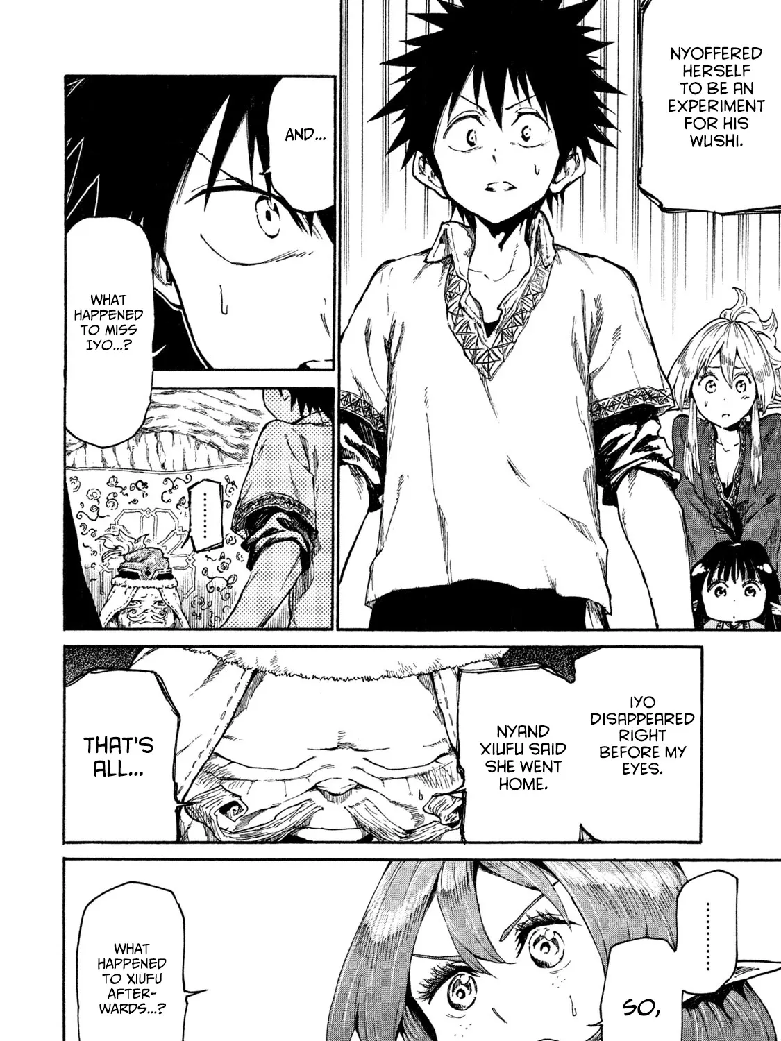 Mazumeshi Elf to Youbokugurashi Chapter 15 page 55 - 