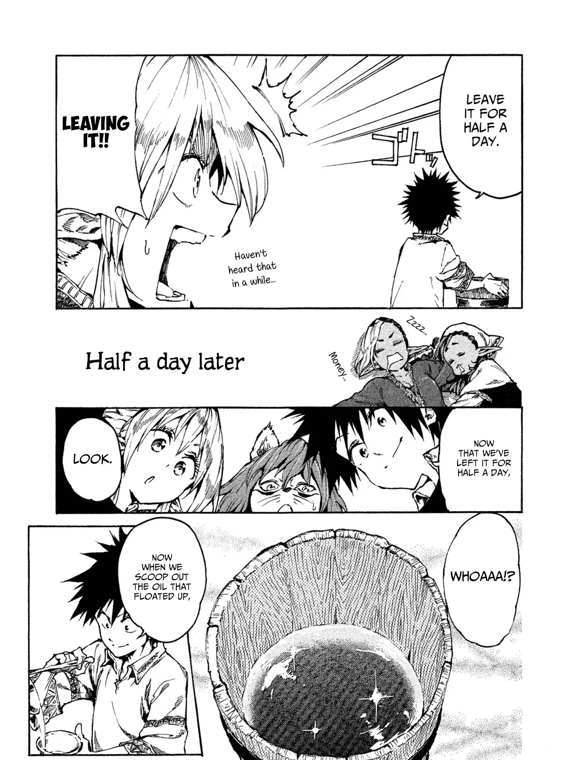 Mazumeshi Elf to Youbokugurashi Chapter 17 page 33 - 